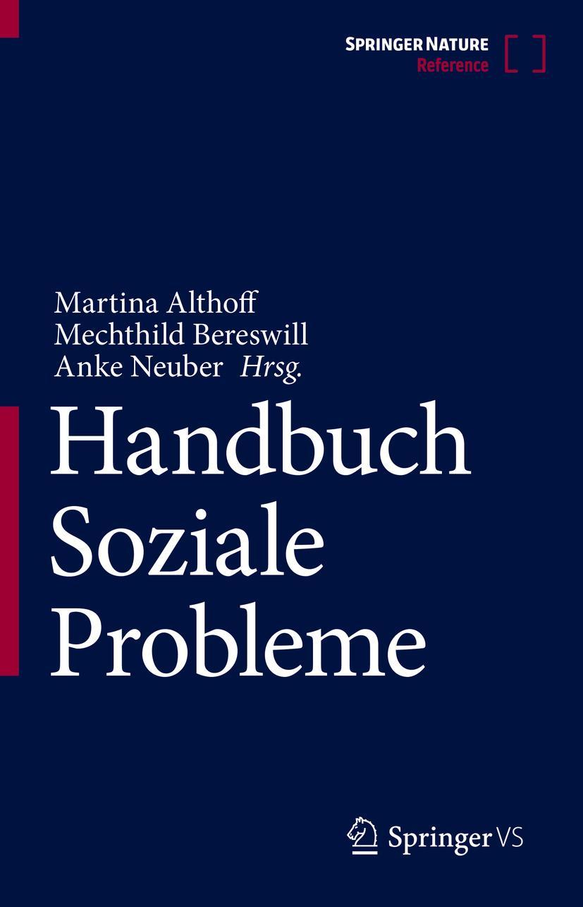 Vorderes Coverbild Handbuch Soziale Probleme