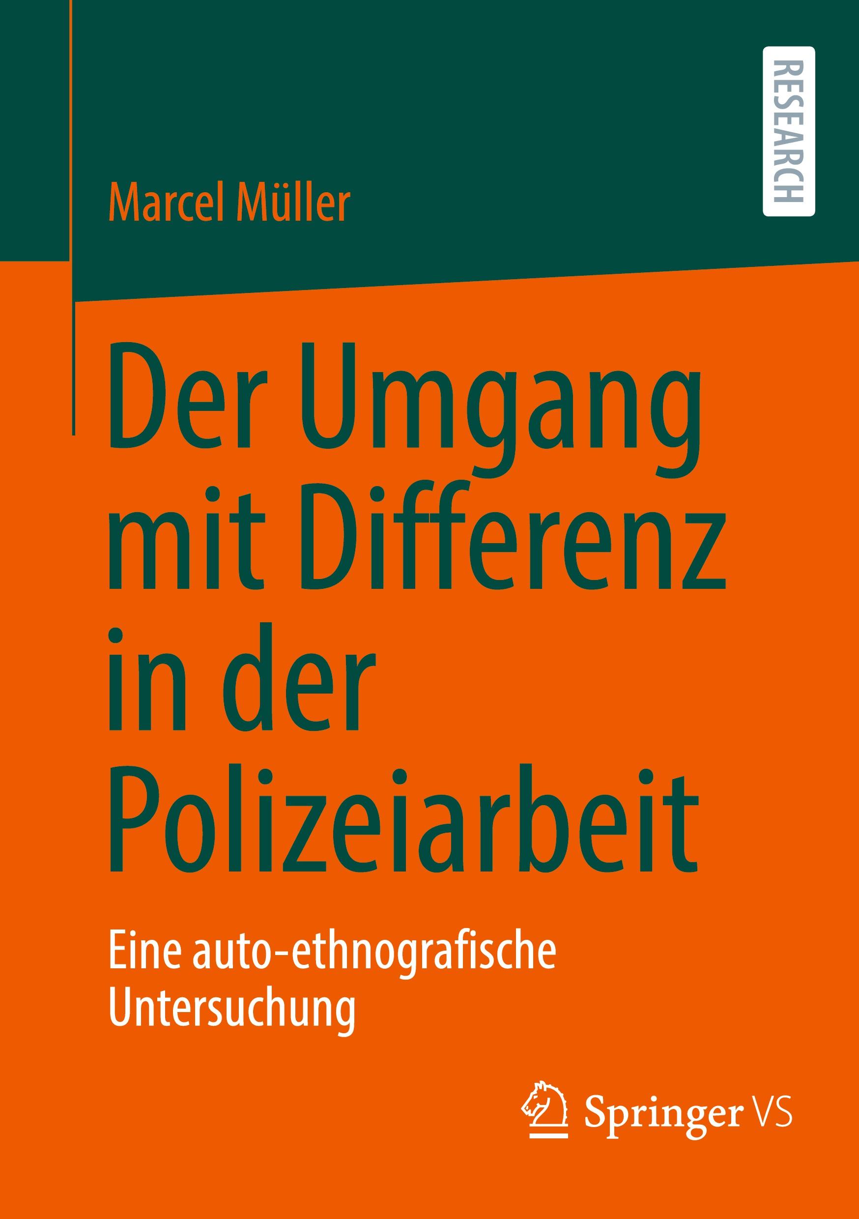 Vorderes Coverbild Der Umgang mit Differenz in der Polizeiarbeit
