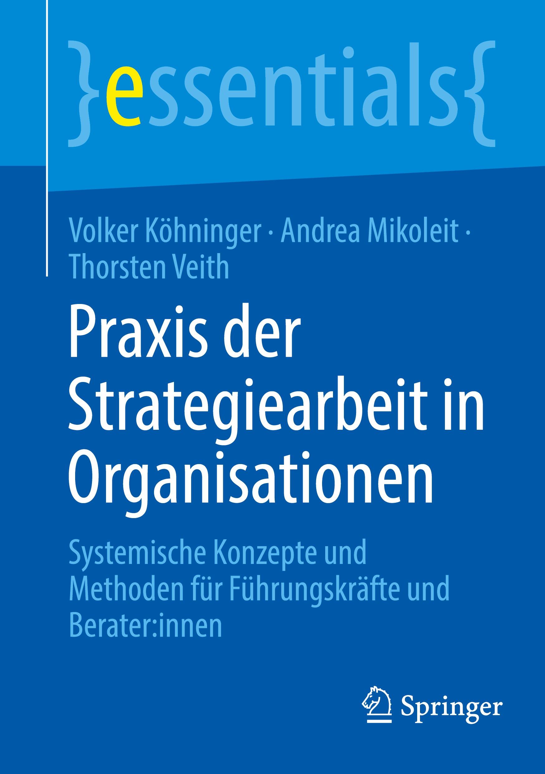Vorderes Coverbild Praxis der Strategiearbeit in Organisationen