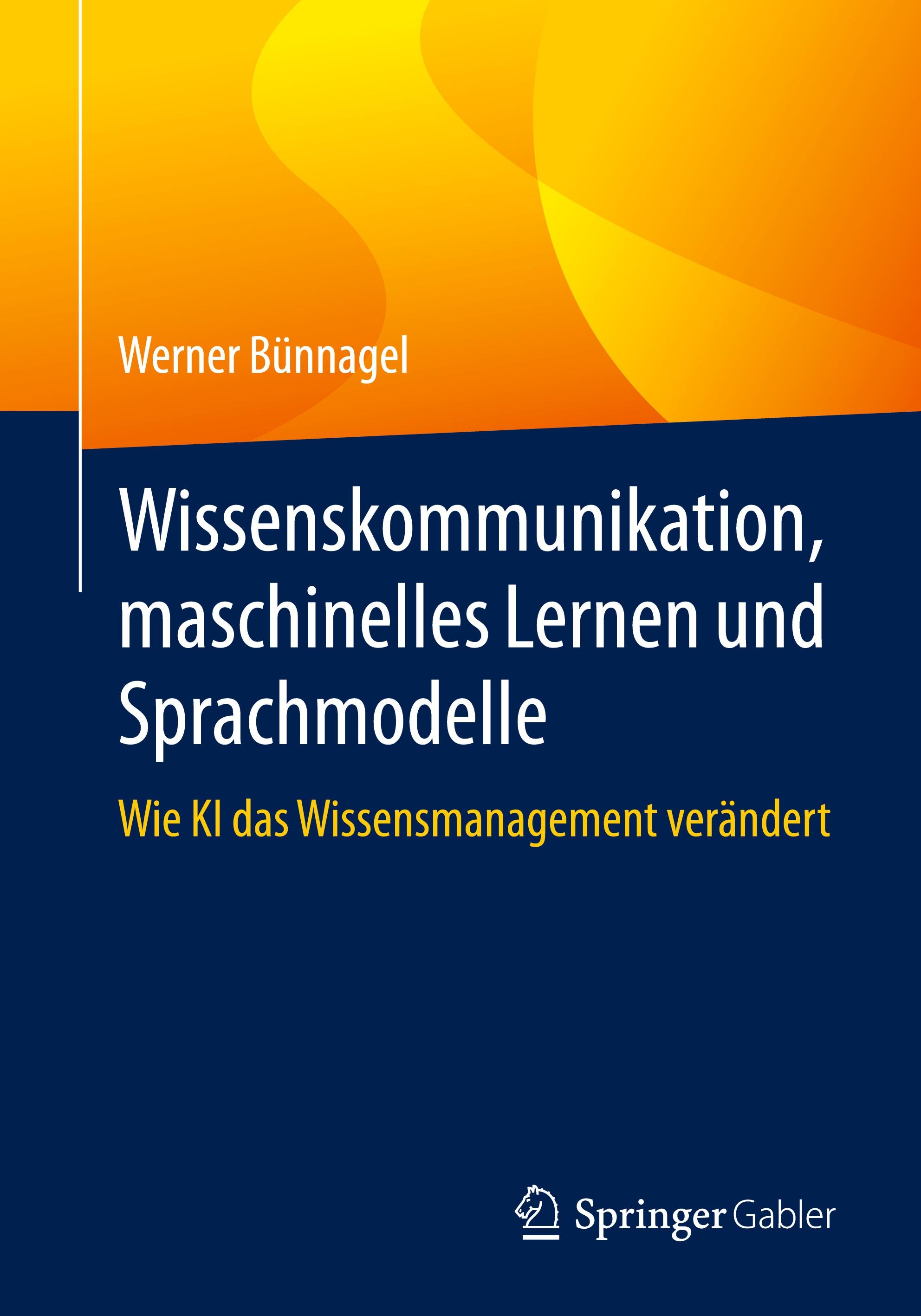 Vorderes Coverbild Wissenskommunikation, maschinelles Lernen und Sprachmodelle