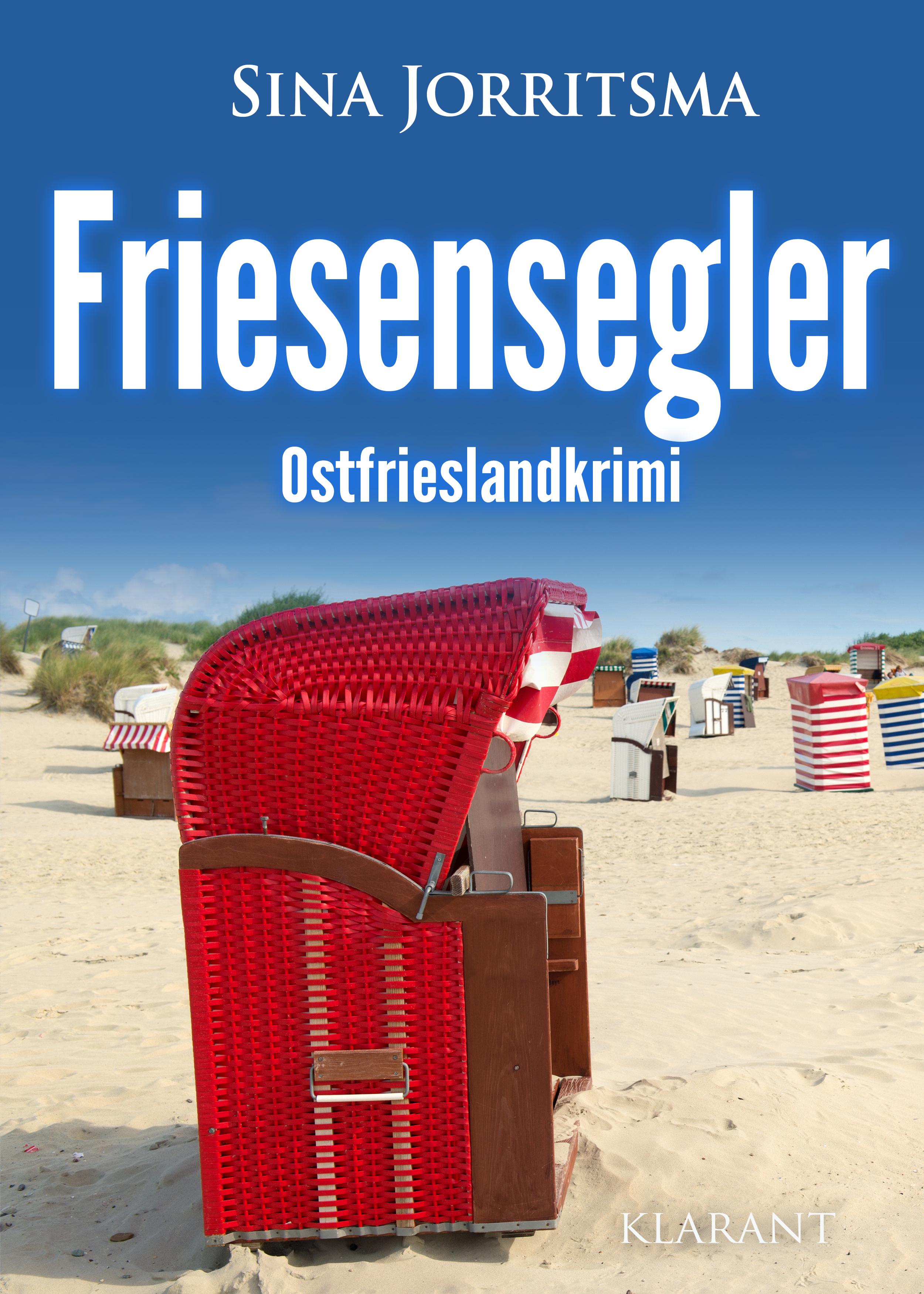 Vorderes Coverbild Friesensegler. Ostfrieslandkrimi