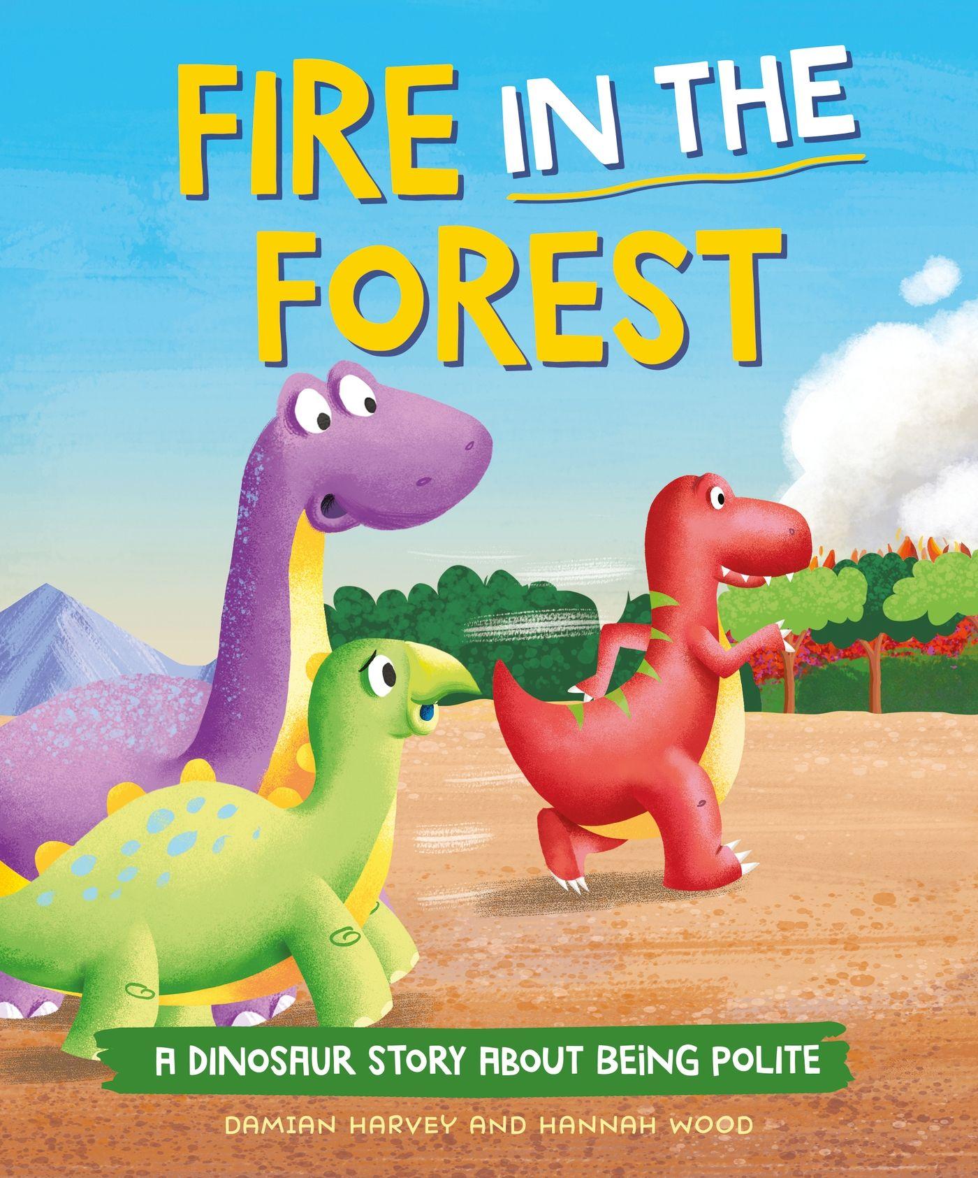 Vorderes Coverbild A Dinosaur Story: Fire in the Forest