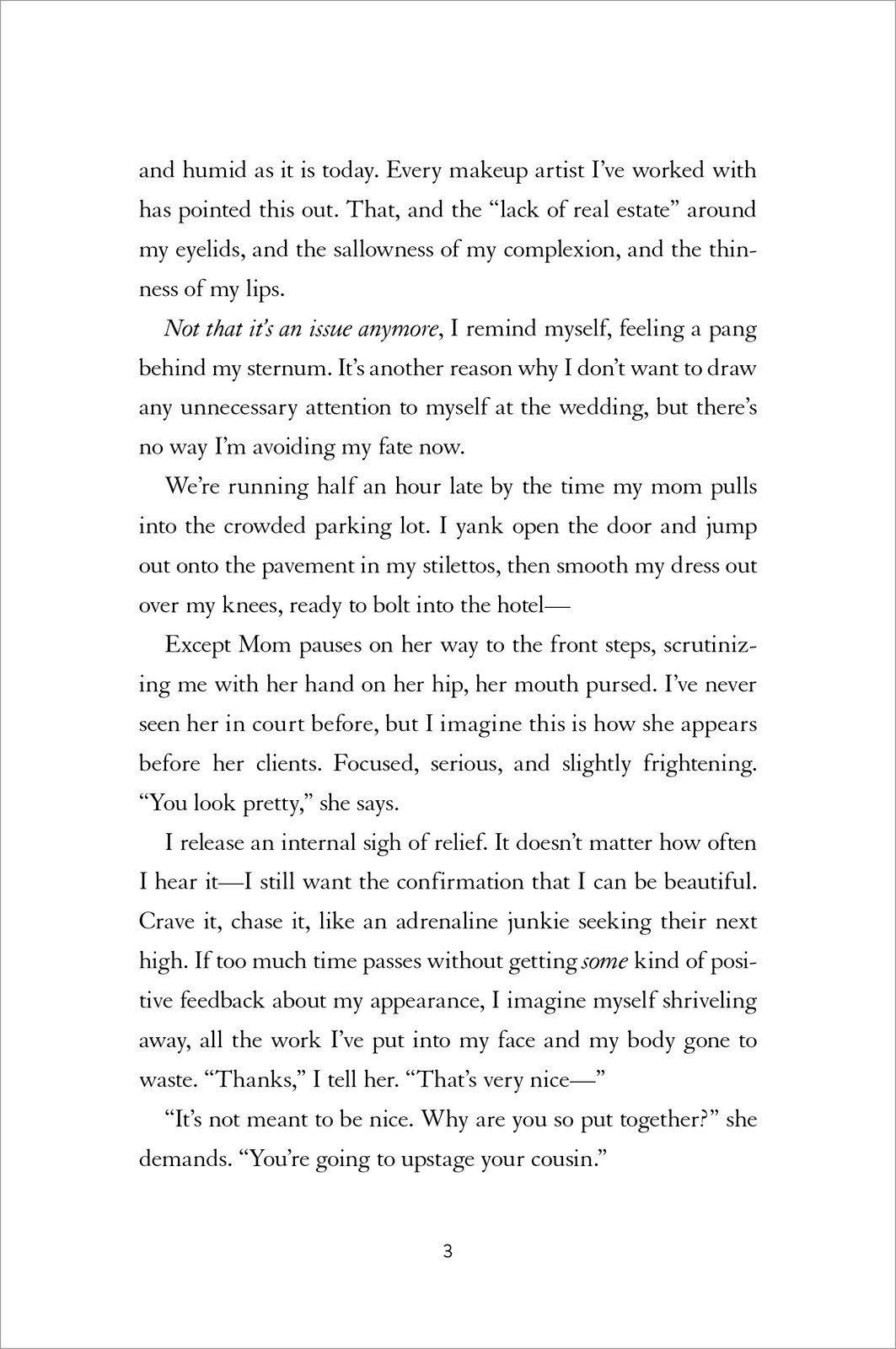 Beispielinhalt (Bild) Never Thought I'd End Up Here