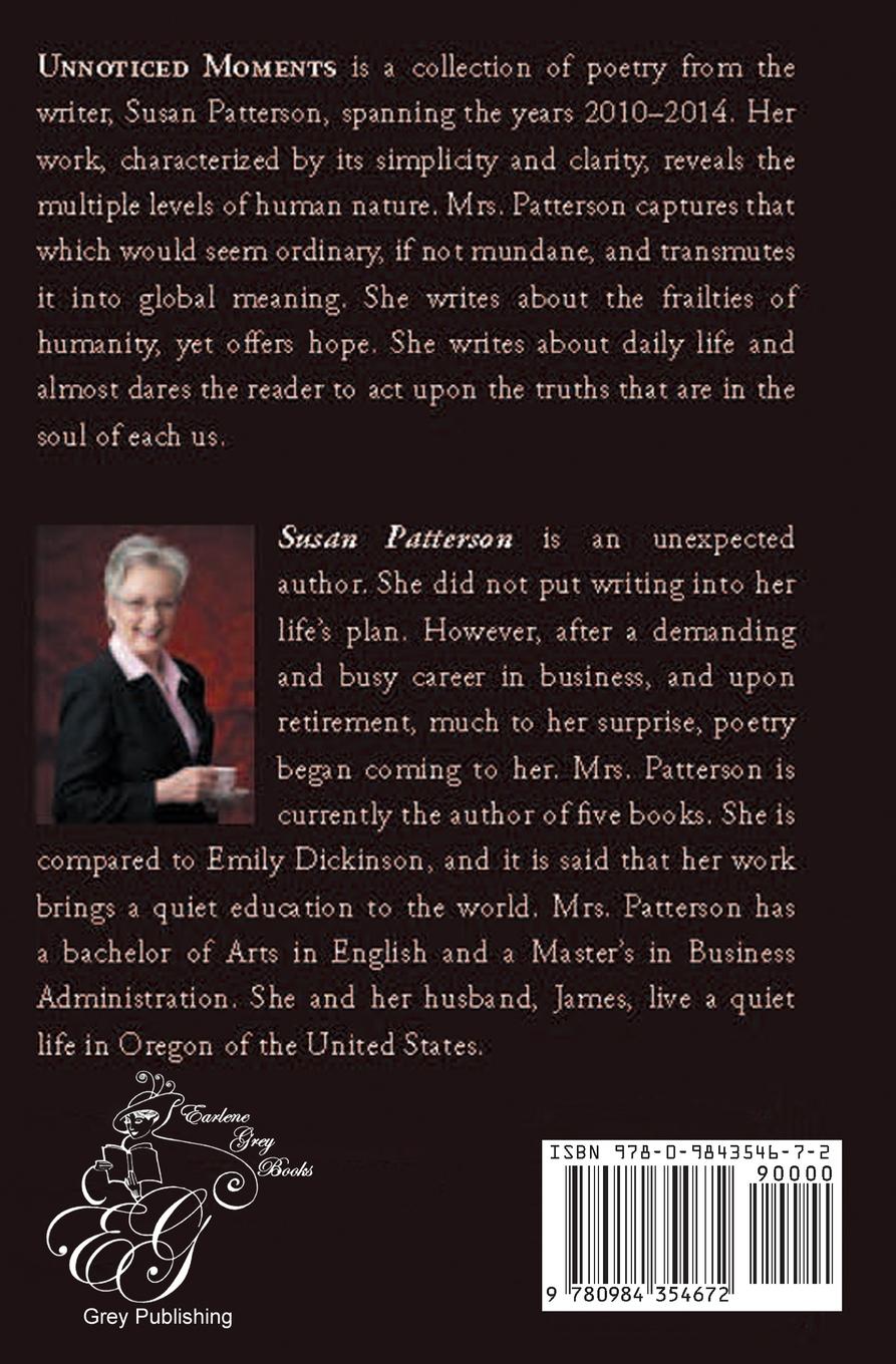 Rückseitencover Unnoticed Moments