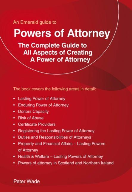 Vorderes Coverbild An Emerald Guide to Powers of Attorney