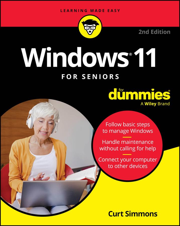 Vorderes Coverbild Windows 11 for Seniors for Dummies, 2nd Edition