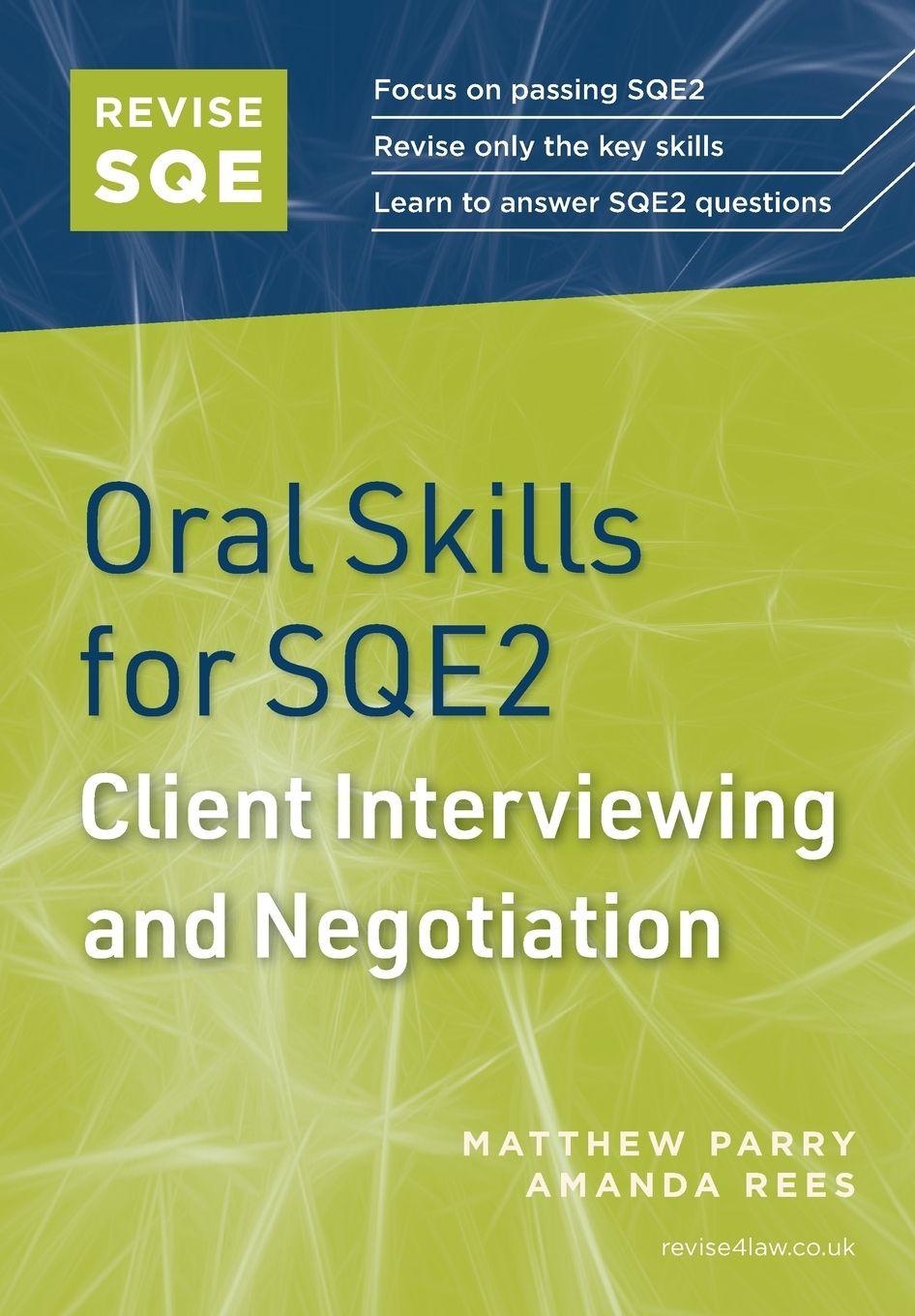 Vorderes Coverbild Revise SQE Oral Skills for SQE2