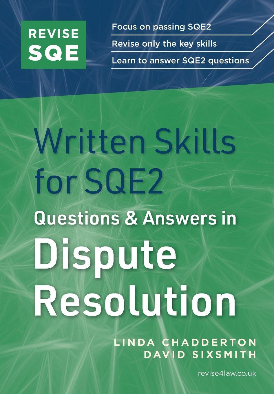 Vorderes Coverbild Revise SQE Written Skills for SQE2