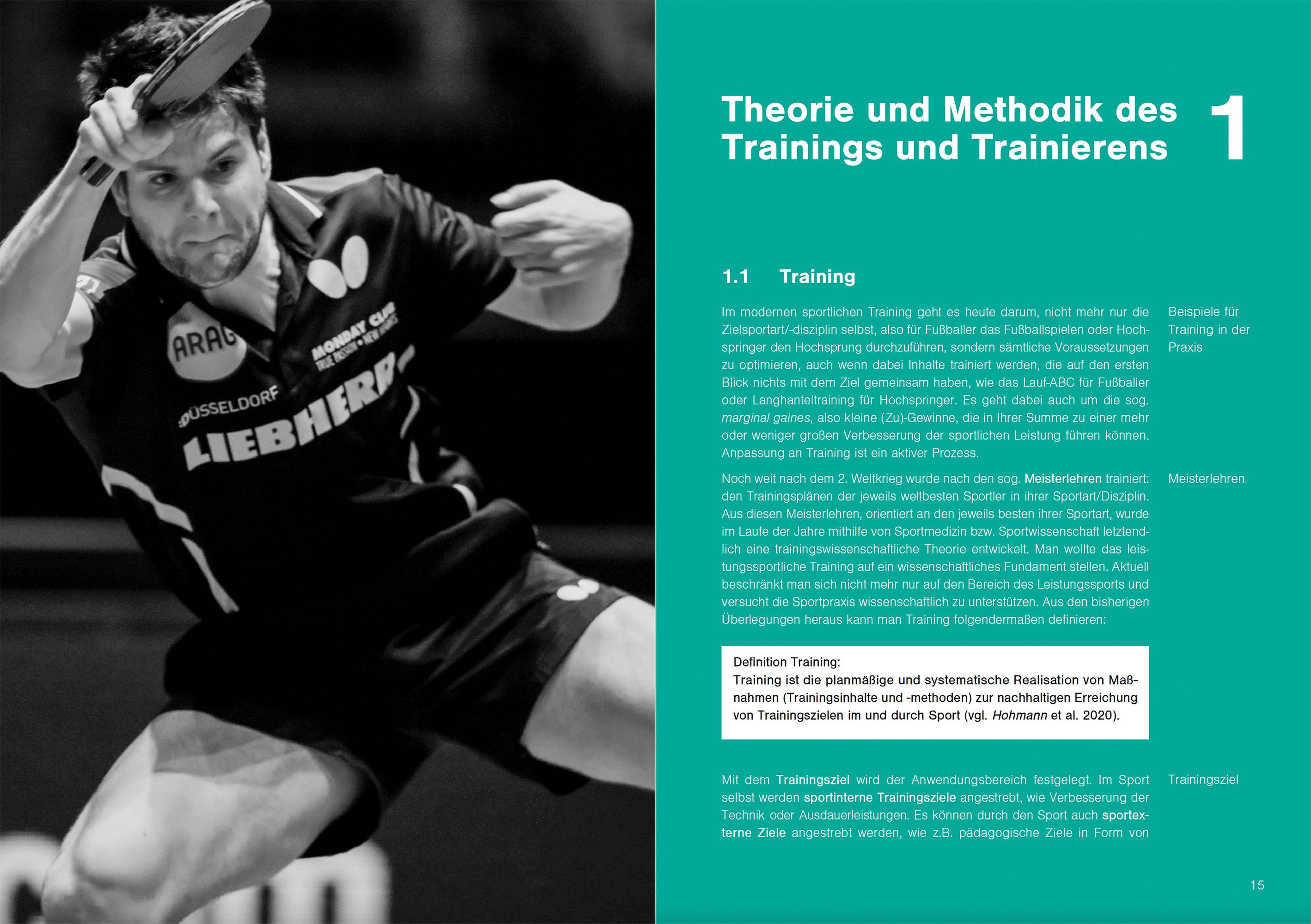 Beispielinhalt (Bild) Optimales Sportwissen