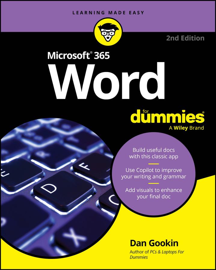 Vorderes Coverbild Microsoft 365 Word for Dummies