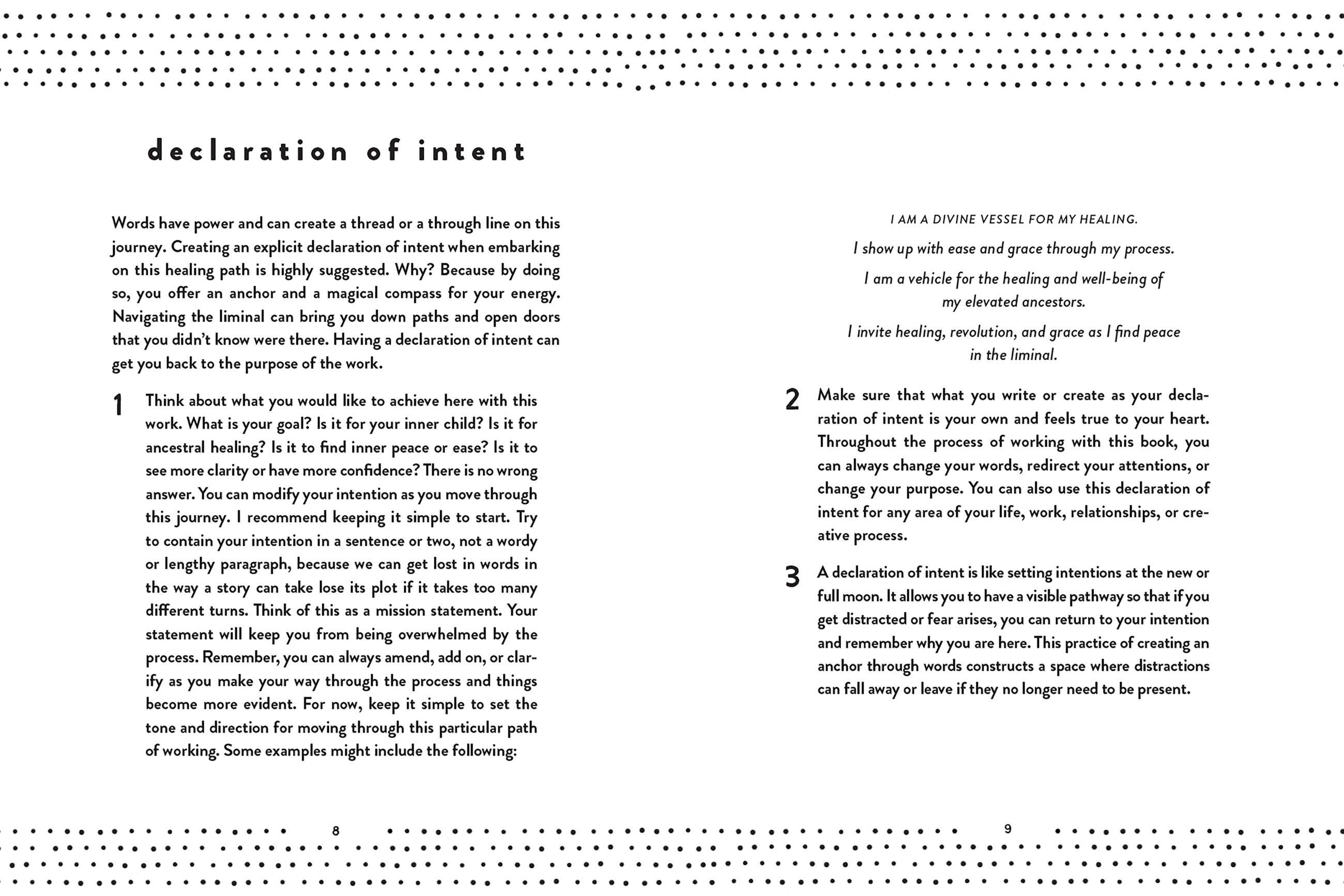 Beispielinhalt (Bild) Healing the Liminal