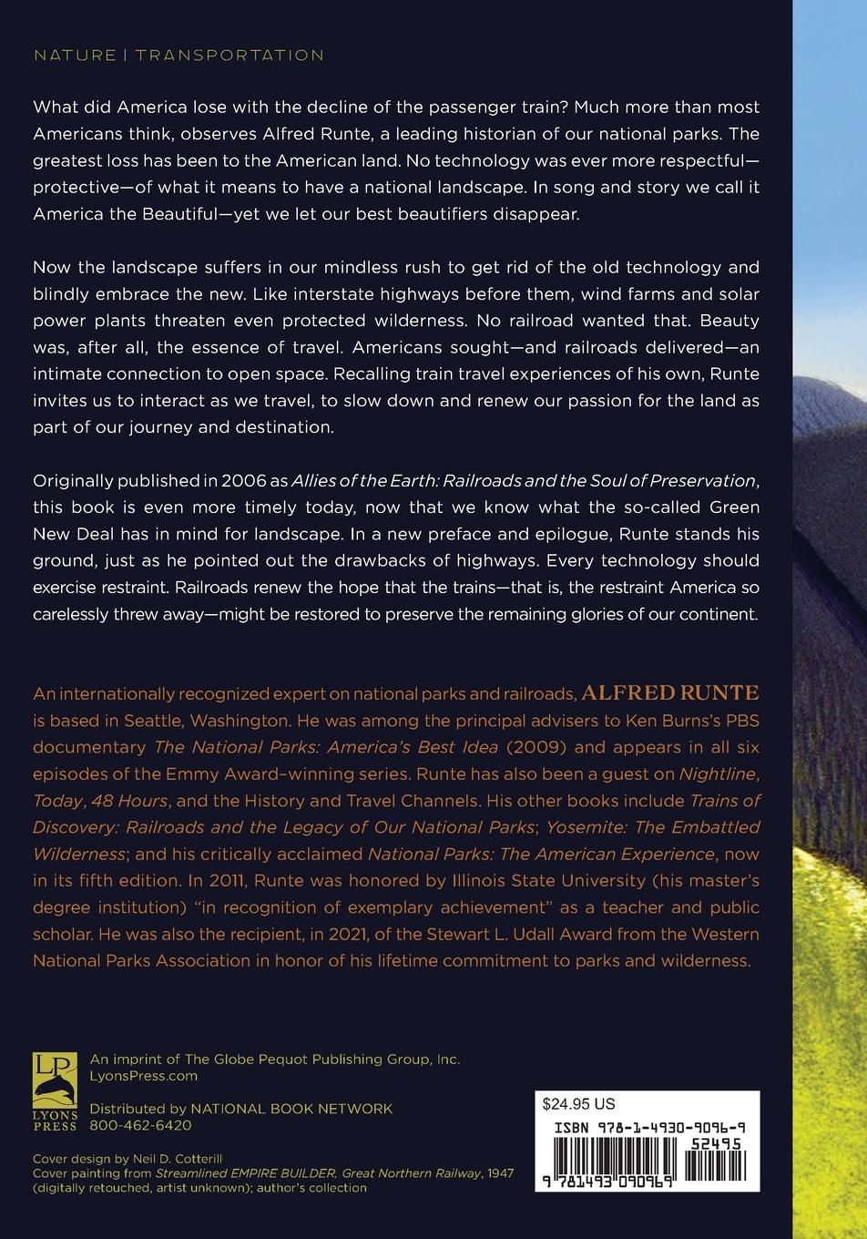 Rückseitencover Trains for Nature