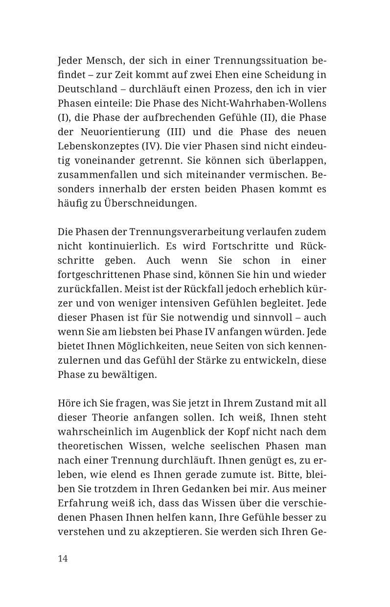 Beispielinhalt (Bild) Wenn der Partner geht