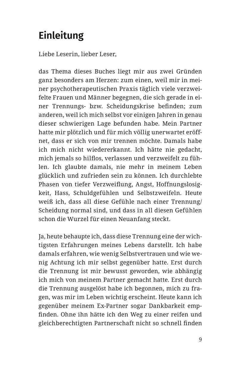 Beispielinhalt (Bild) Wenn der Partner geht