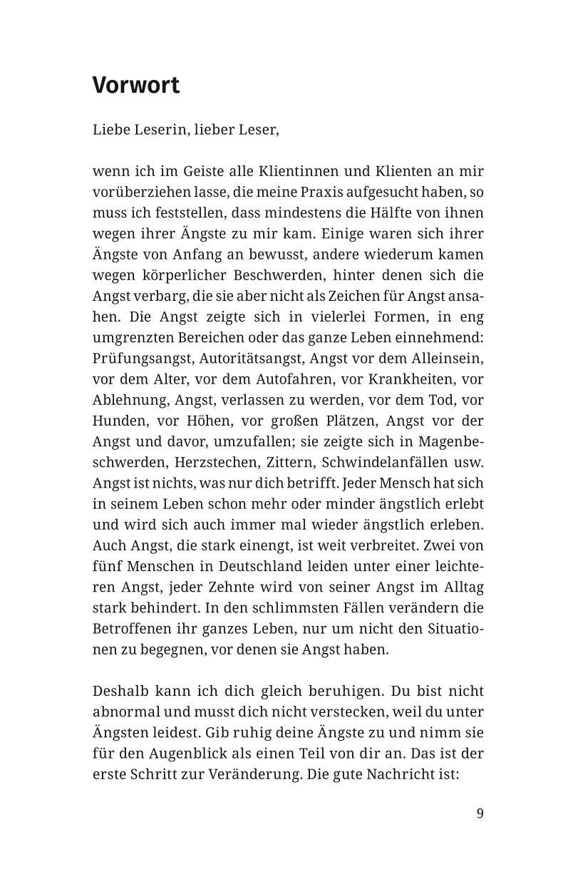 Beispielinhalt (Bild) Ängste verstehen und überwinden