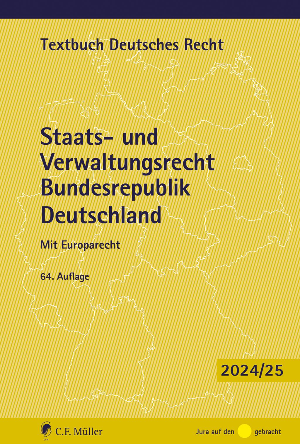 Vorderes Coverbild Staats- und Verwaltungsrecht Bundesrepublik Deutschland