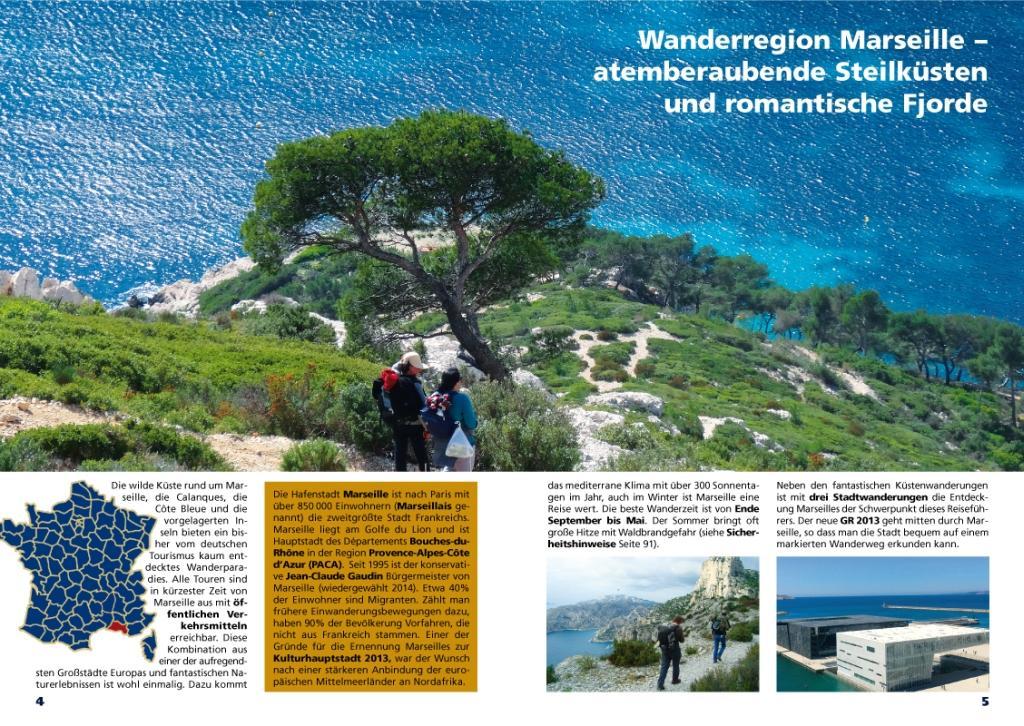 Beispielinhalt (Bild) Marseille, Calanques, Côte Bleue