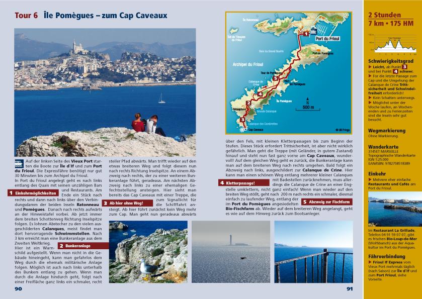 Beispielinhalt (Bild) Marseille, Calanques, Côte Bleue