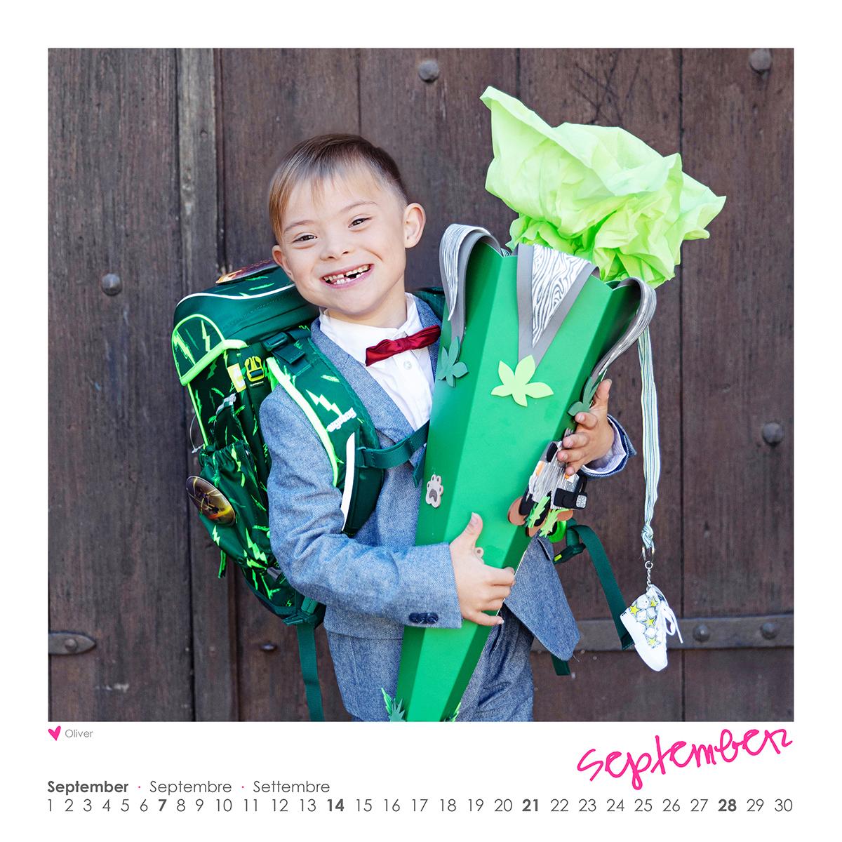 Beispielinhalt (Bild) Tischkalender A little extra 2025