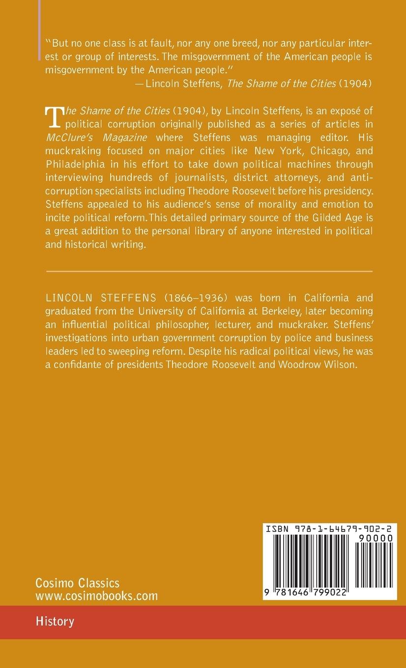 Rückseitencover The Shame of the Cities