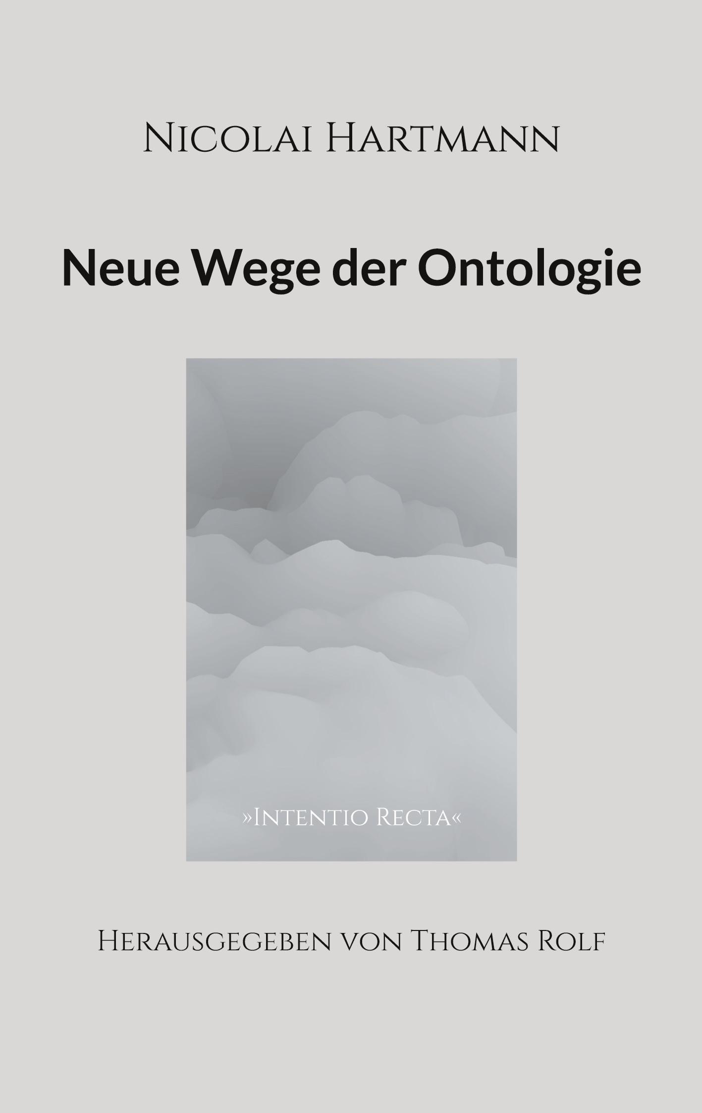 Vorderes Coverbild Nicolai Hartmann: Neue Wege der Ontologie