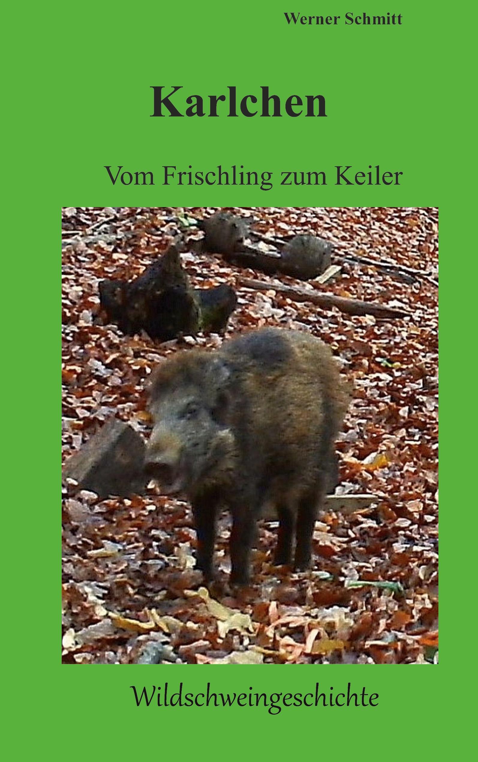 Vorderes Coverbild Karlchen, vom Frischling zum Keiler