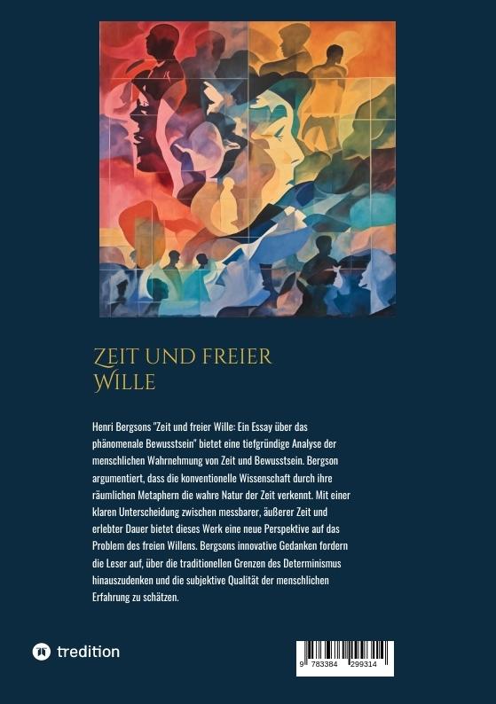 Rückseitencover Zeit und freier Wille