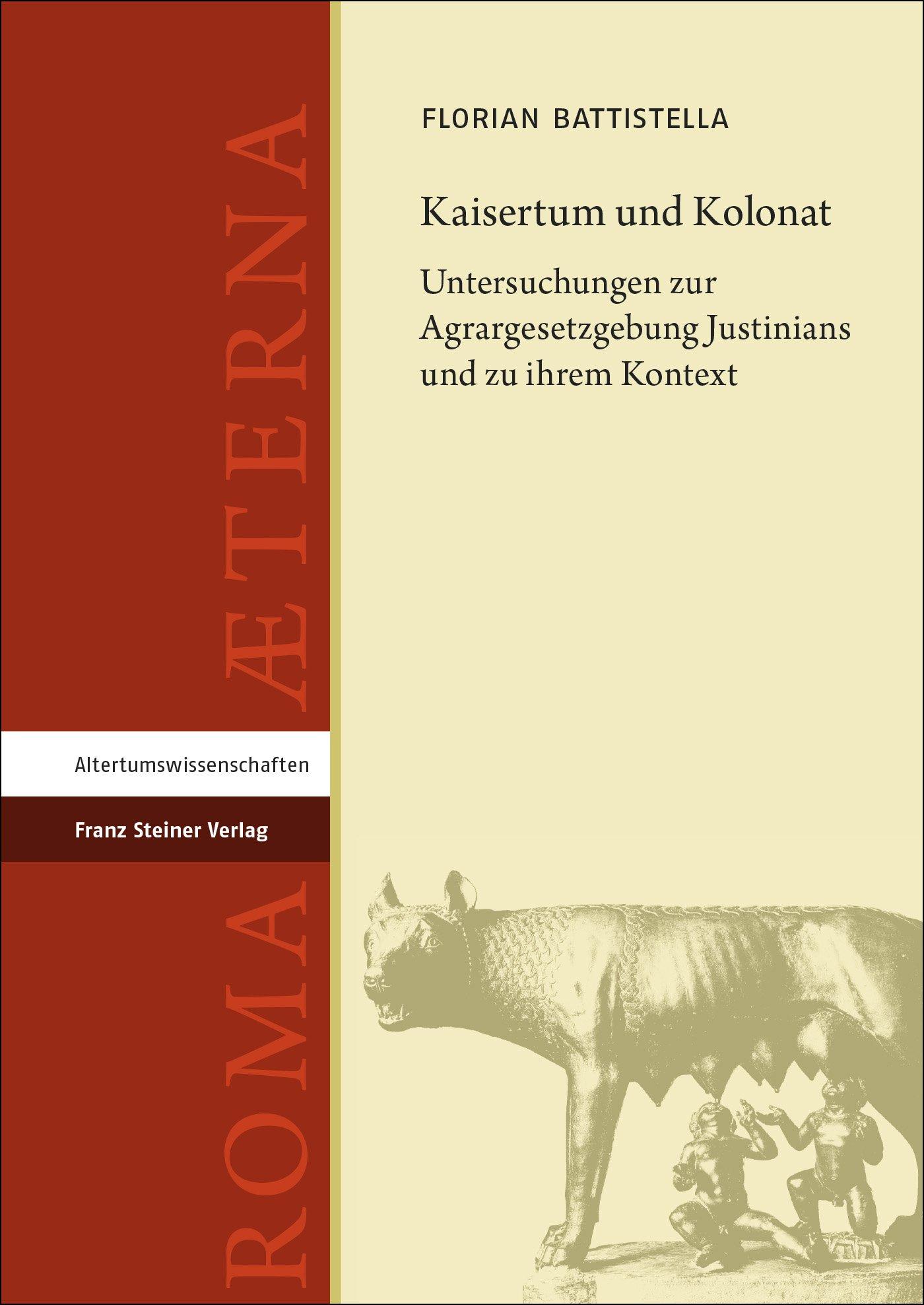 Vorderes Coverbild Kaisertum und Kolonat