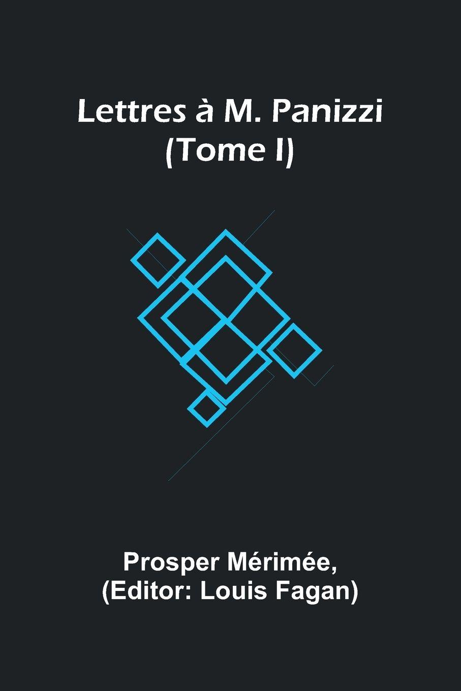 Vorderes Coverbild Lettres à M. Panizzi (Tome I)