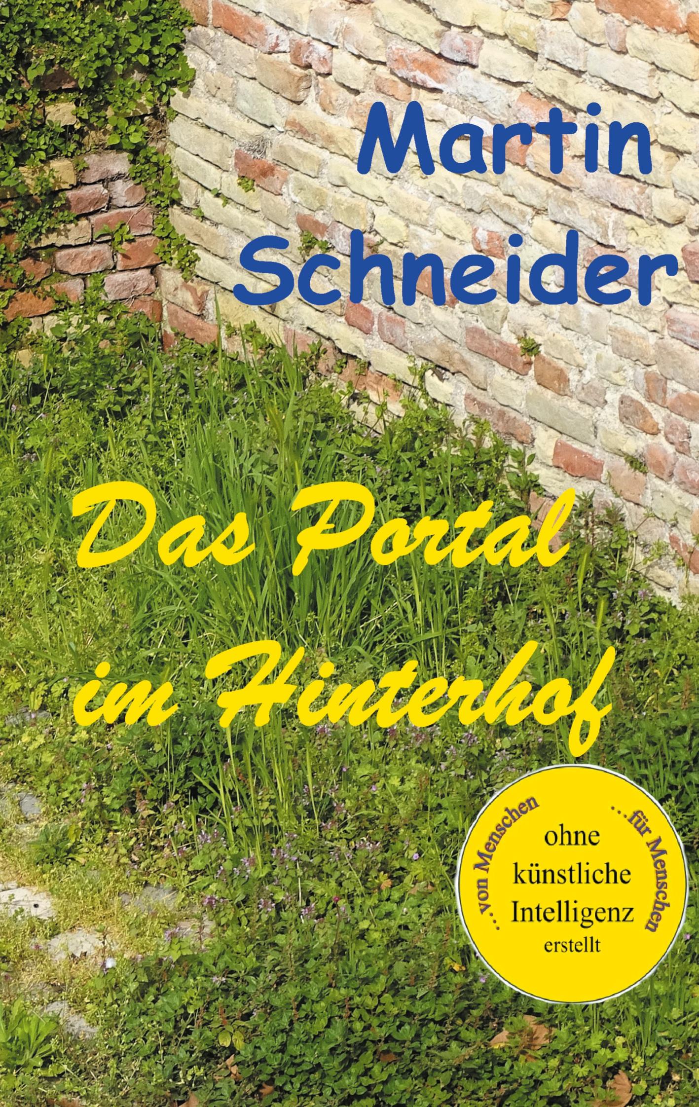 Vorderes Coverbild Das Portal im Hinterhof