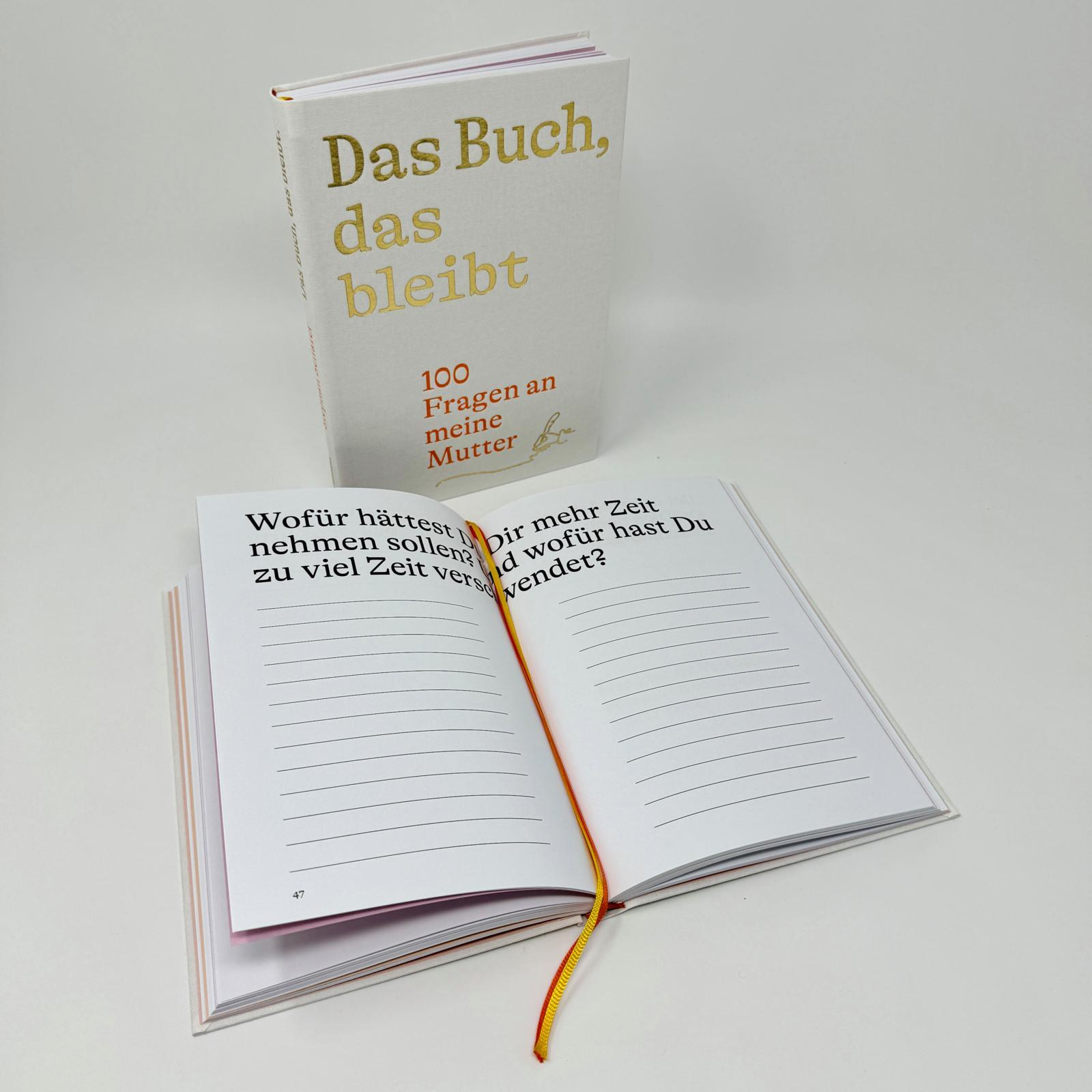 Beispielinhalt (Bild) Das Buch, das bleibt