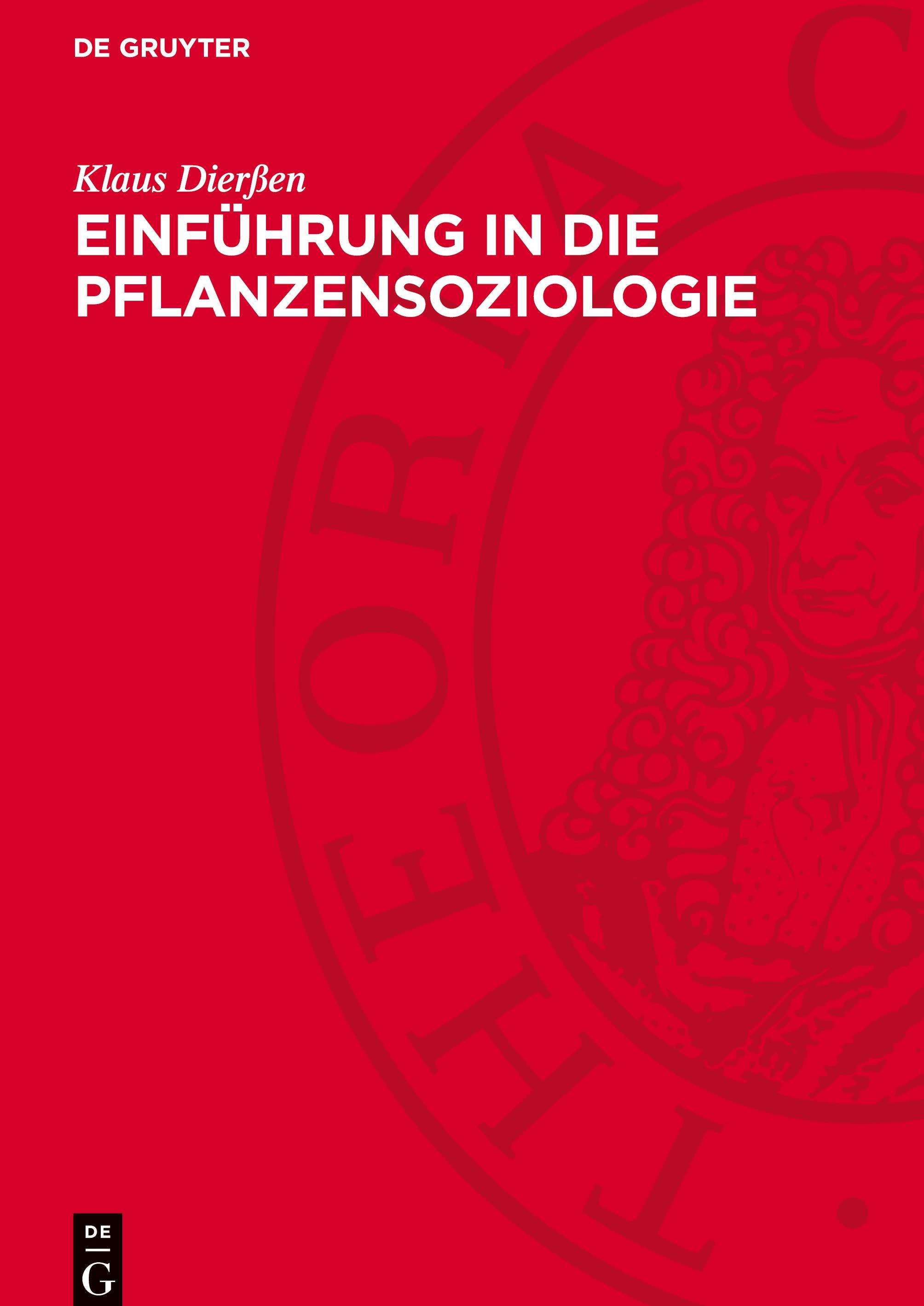 Vorderes Coverbild Einführung in die Pflanzensoziologie