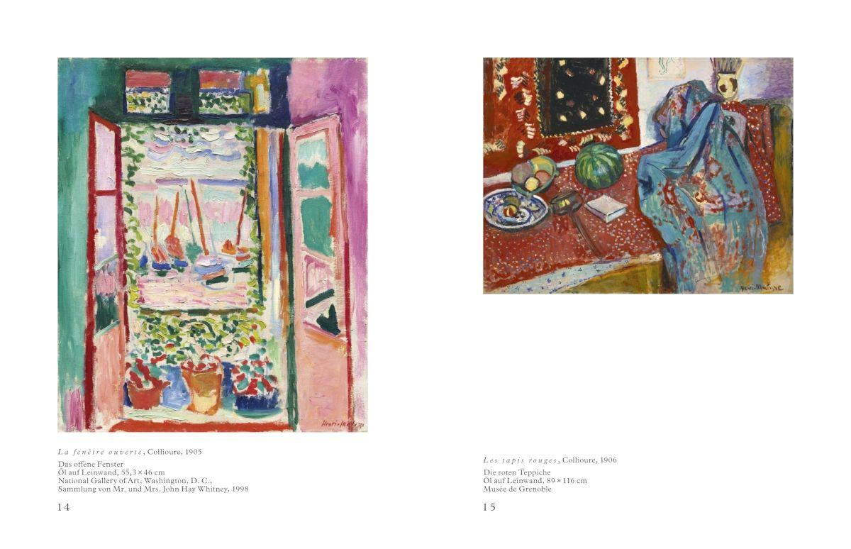 Beispielinhalt (Bild) Matisse: Der kompakte Begleitband zur großen Henri Matisse Ausstellung. Fondation Beyeler in Basel. Kunst entdecken. Bildband