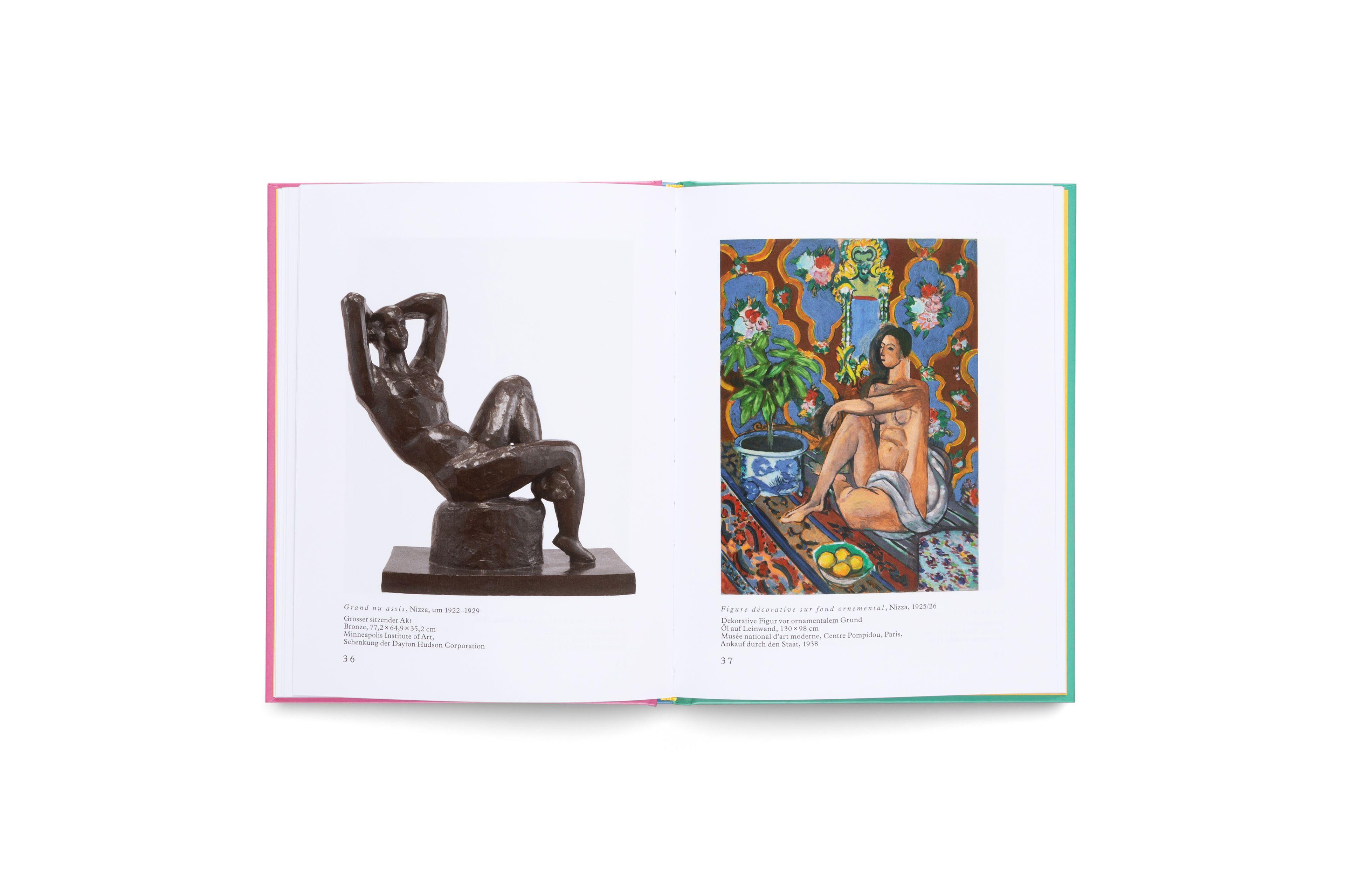 Beispielinhalt (Bild) Matisse: Der kompakte Begleitband zur großen Henri Matisse Ausstellung. Fondation Beyeler in Basel. Kunst entdecken. Bildband