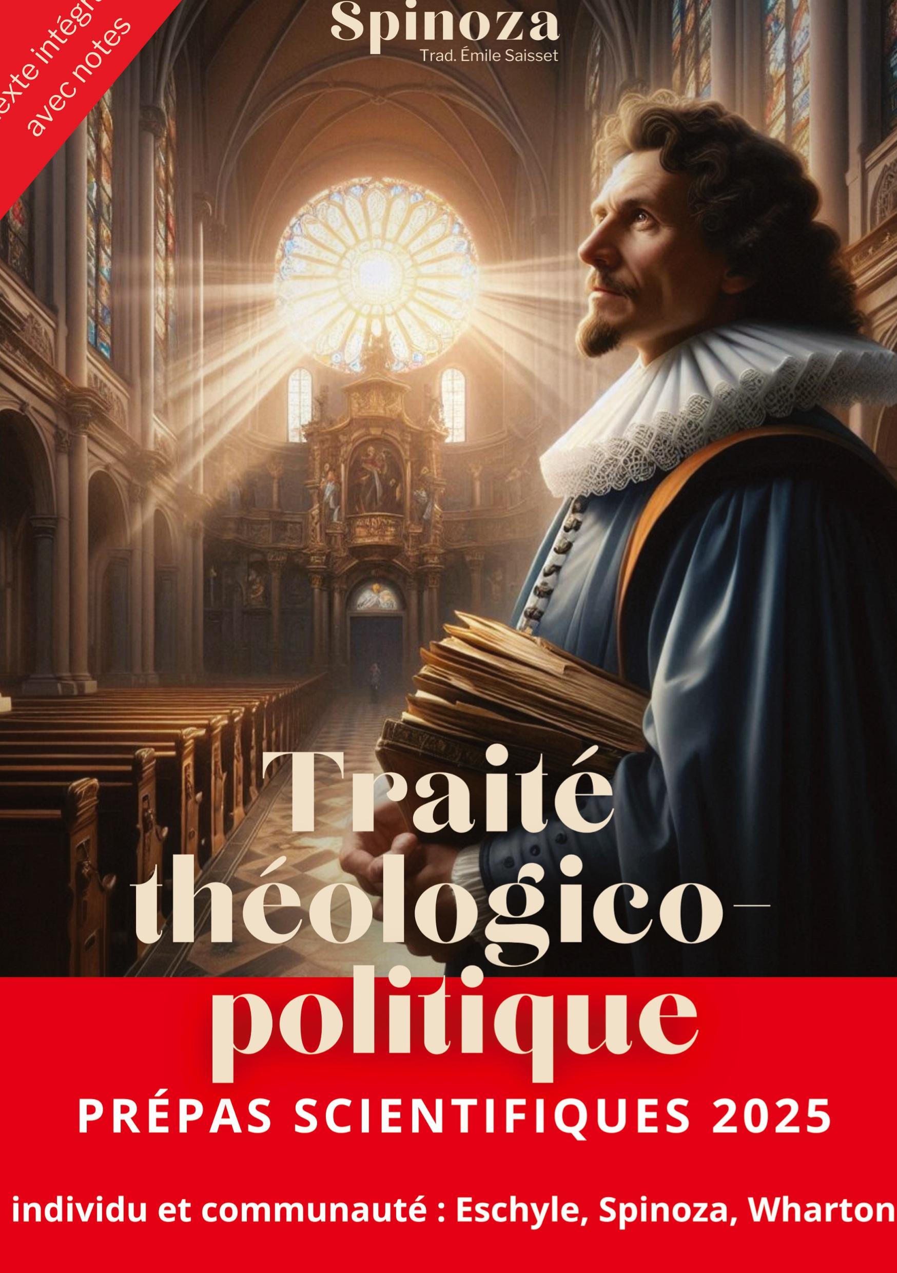 Vorderes Coverbild Traité théologico-politique