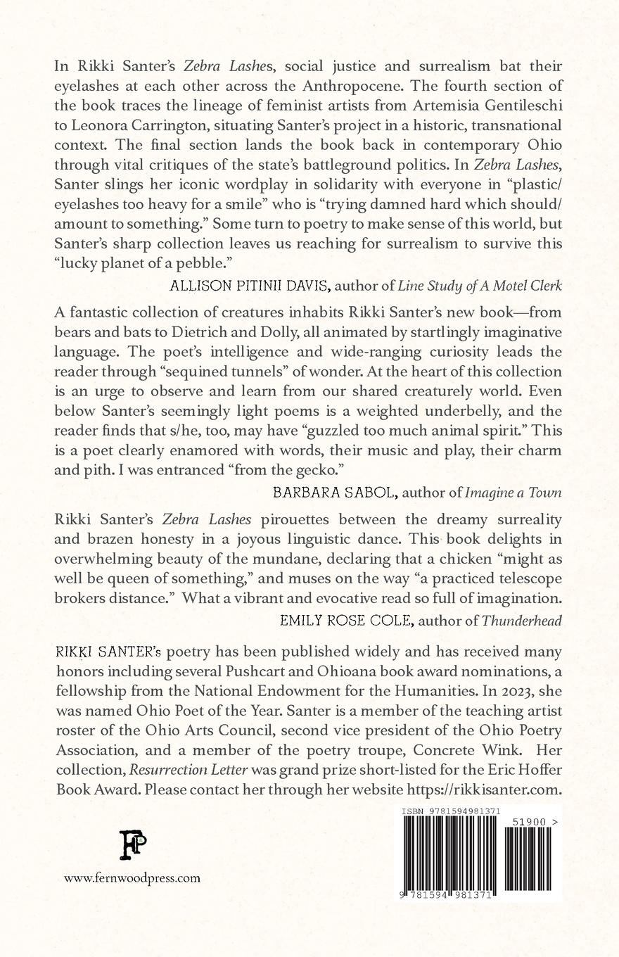 Rückseitencover Zebra Lashes