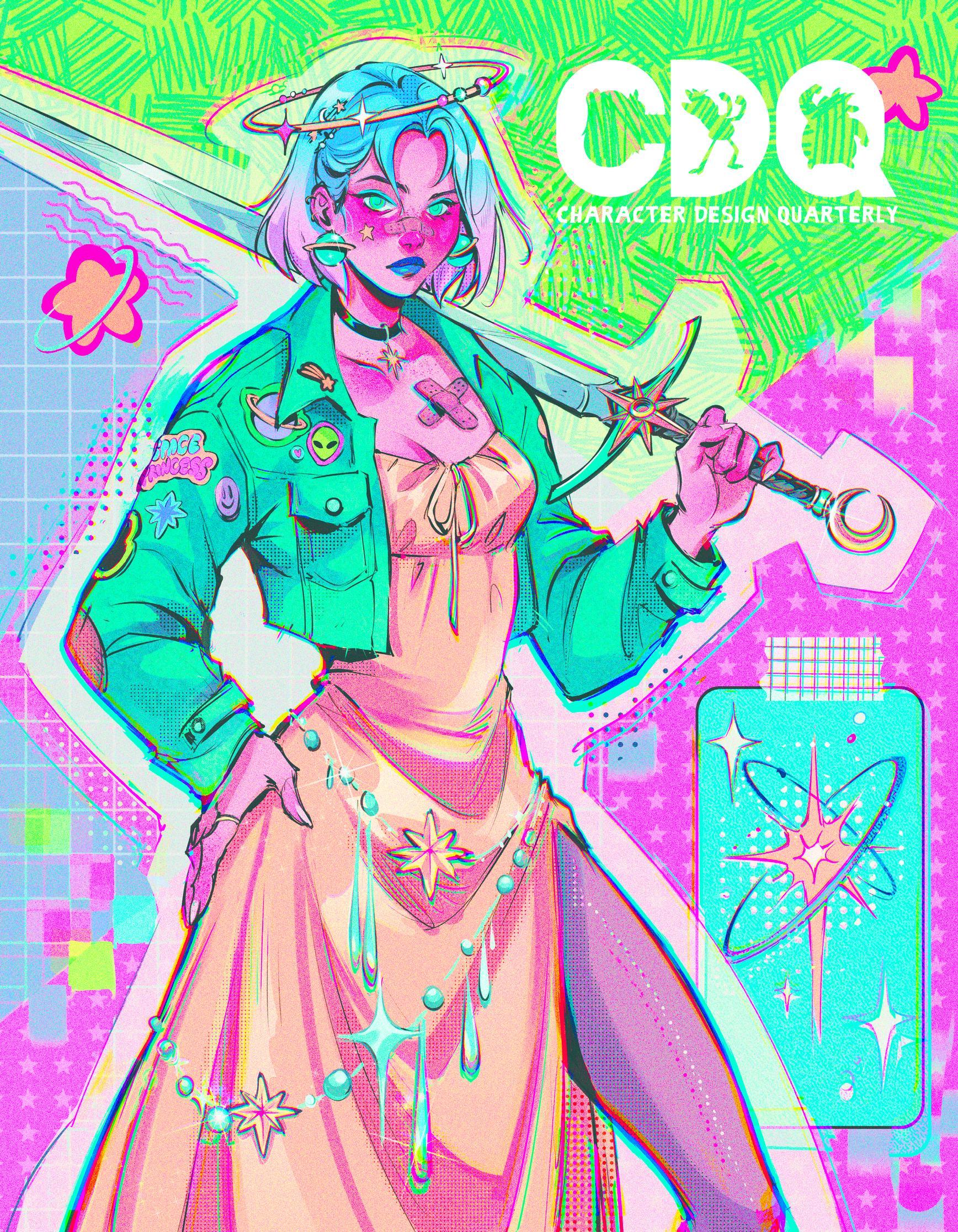 Vorderes Coverbild Character Design Quarterly 33