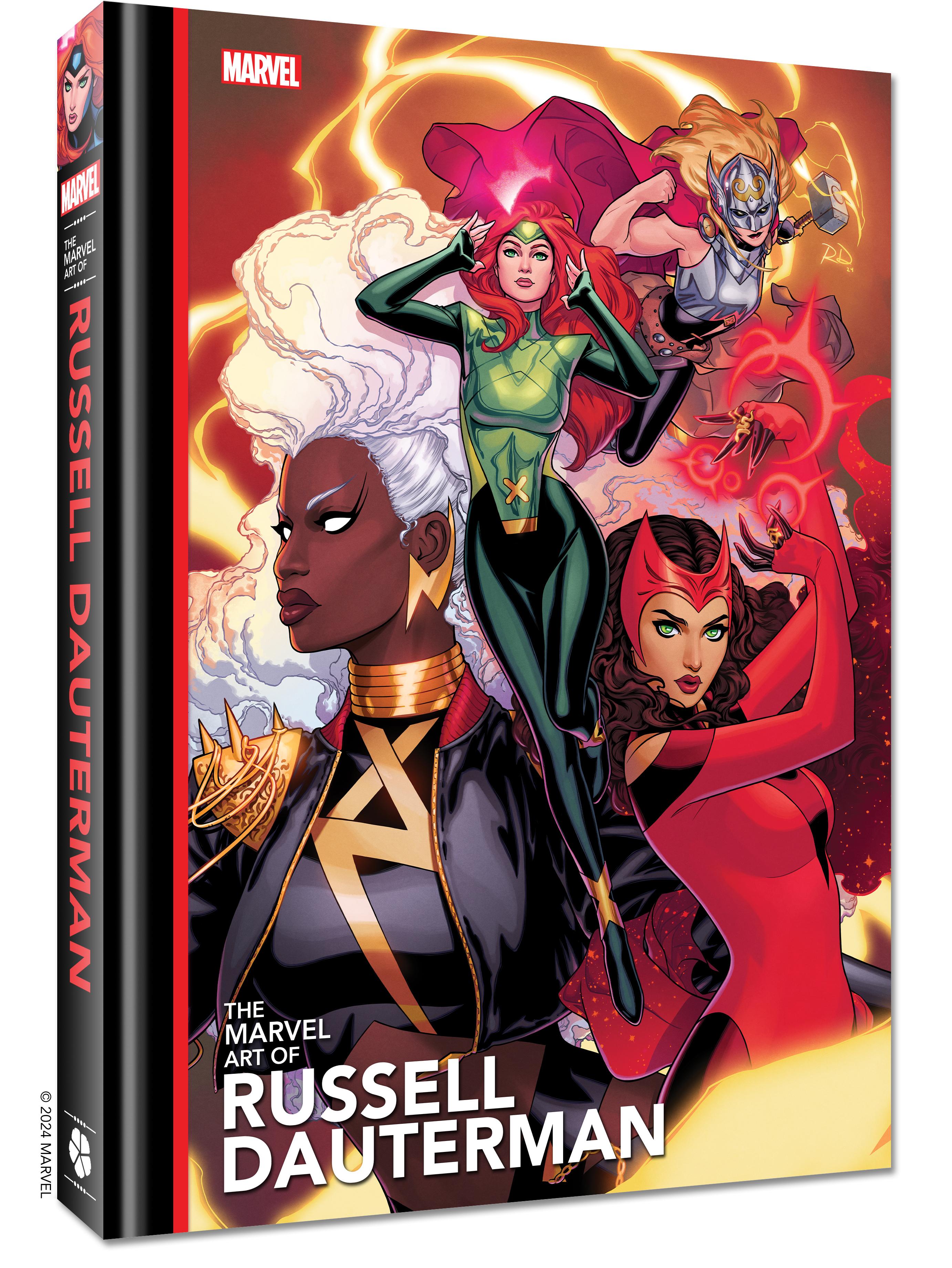 Vorderes Coverbild The Marvel Art of Russell Dauterman