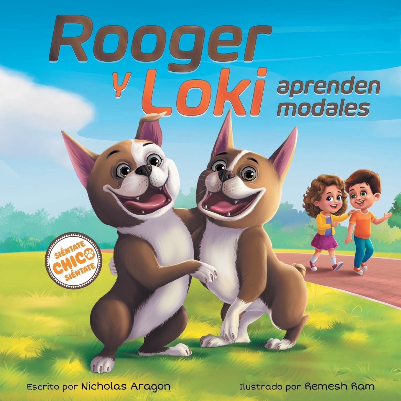 Vorderes Coverbild Rooger y Loki Aprenden Modales