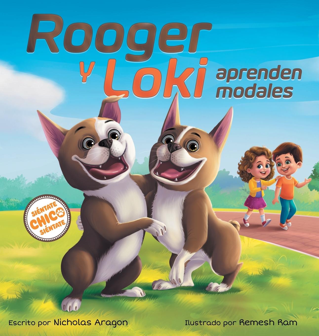 Vorderes Coverbild Rooger y Loki Aprenden Modales