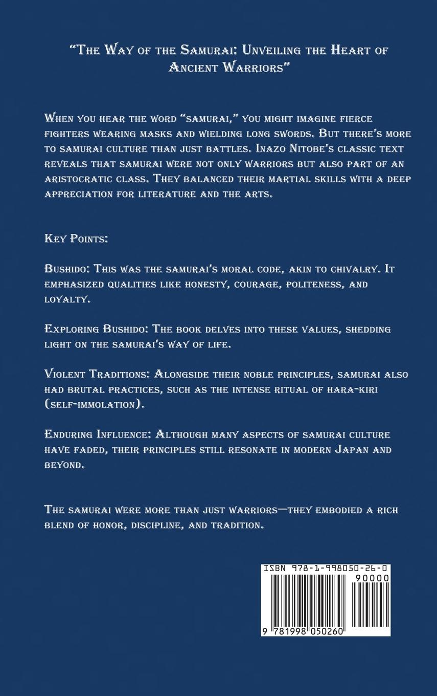 Rückseitencover The Way of the Samurai