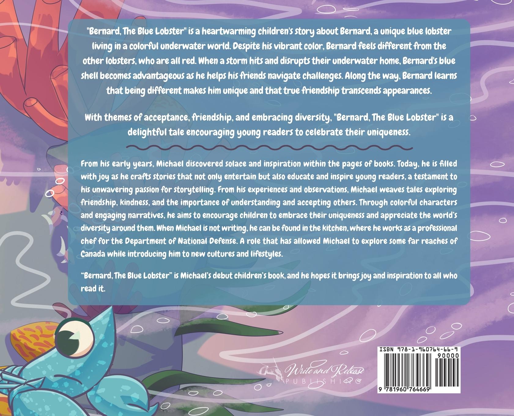 Rückseitencover Bernard The Blue Lobster