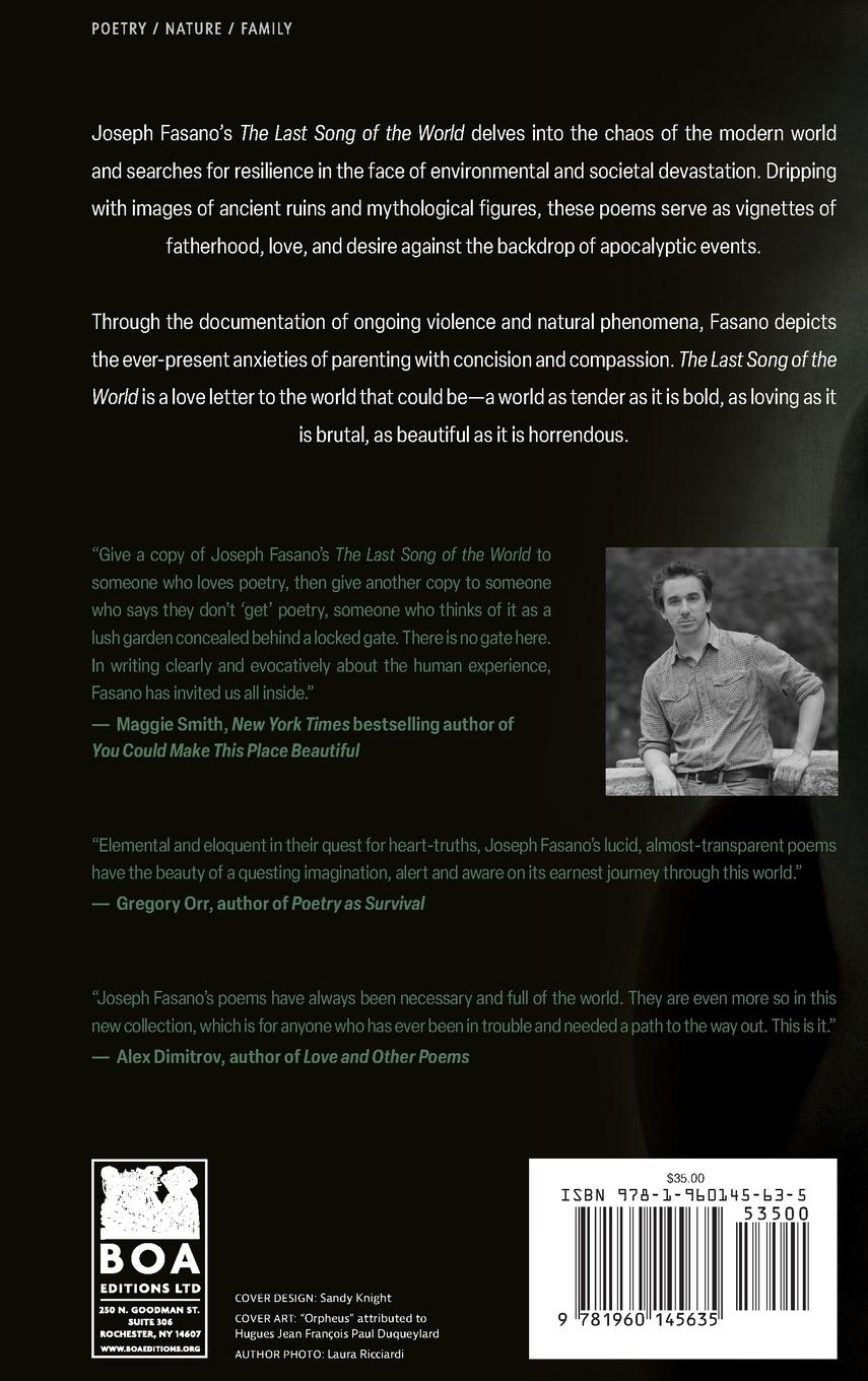 Rückseitencover The Last Song of the World