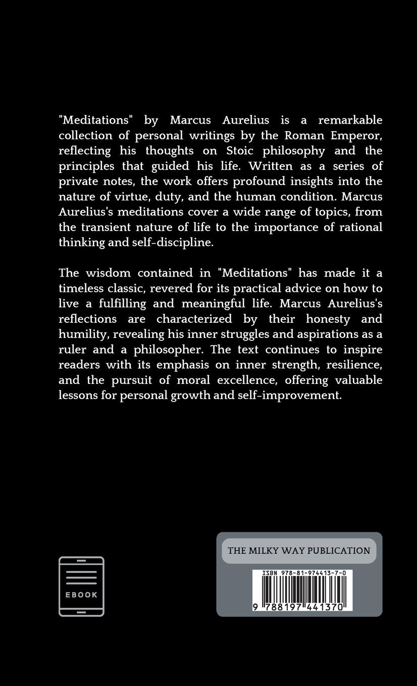 Rückseitencover Meditations