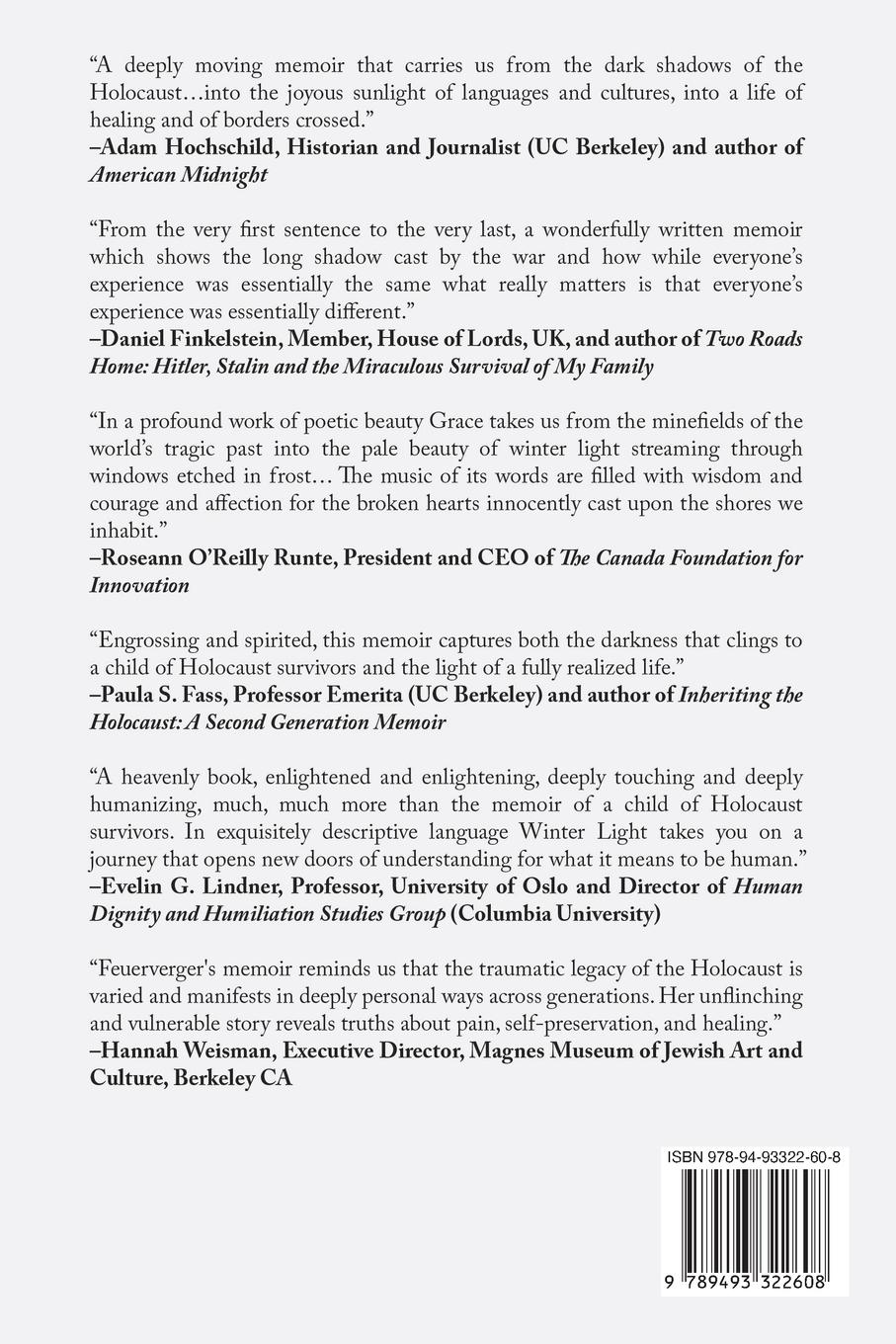 Rückseitencover Winter Light