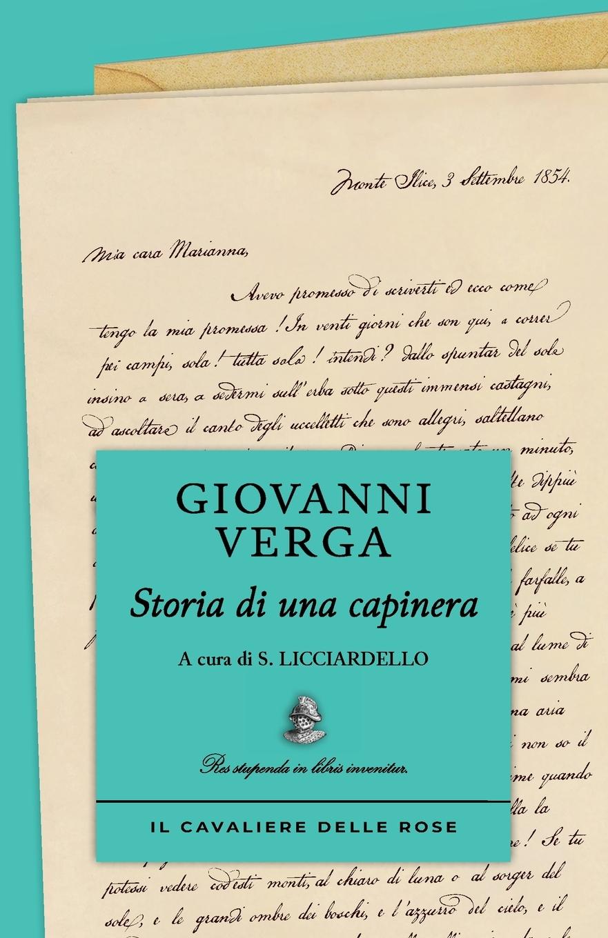Vorderes Coverbild Storia di una capinera