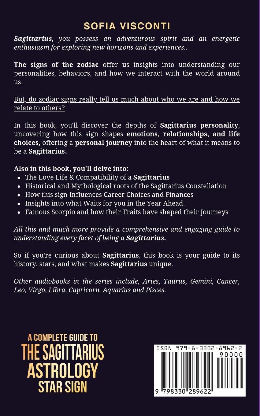 Rückseitencover Sagittarius