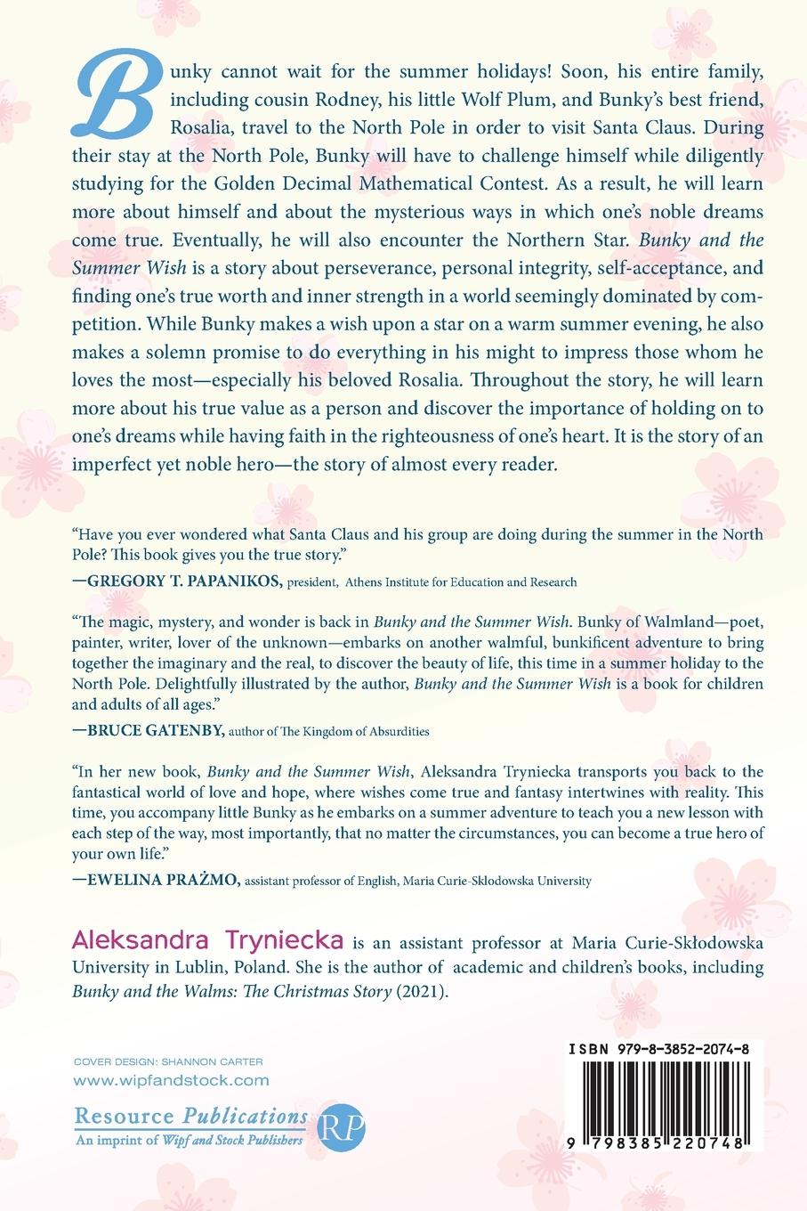 Rückseitencover Bunky and the Summer Wish