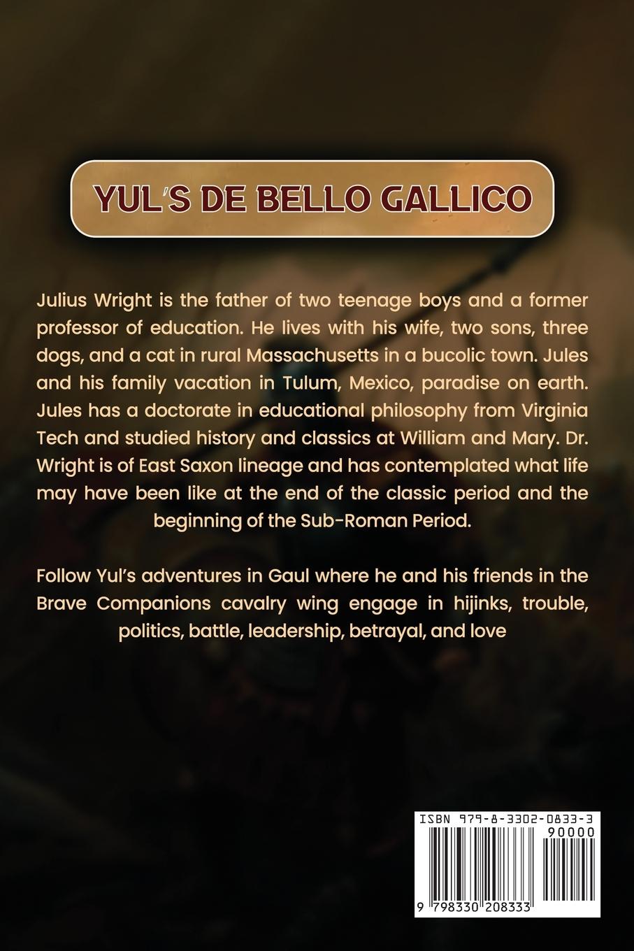 Rückseitencover Yul's De Bello Gallico