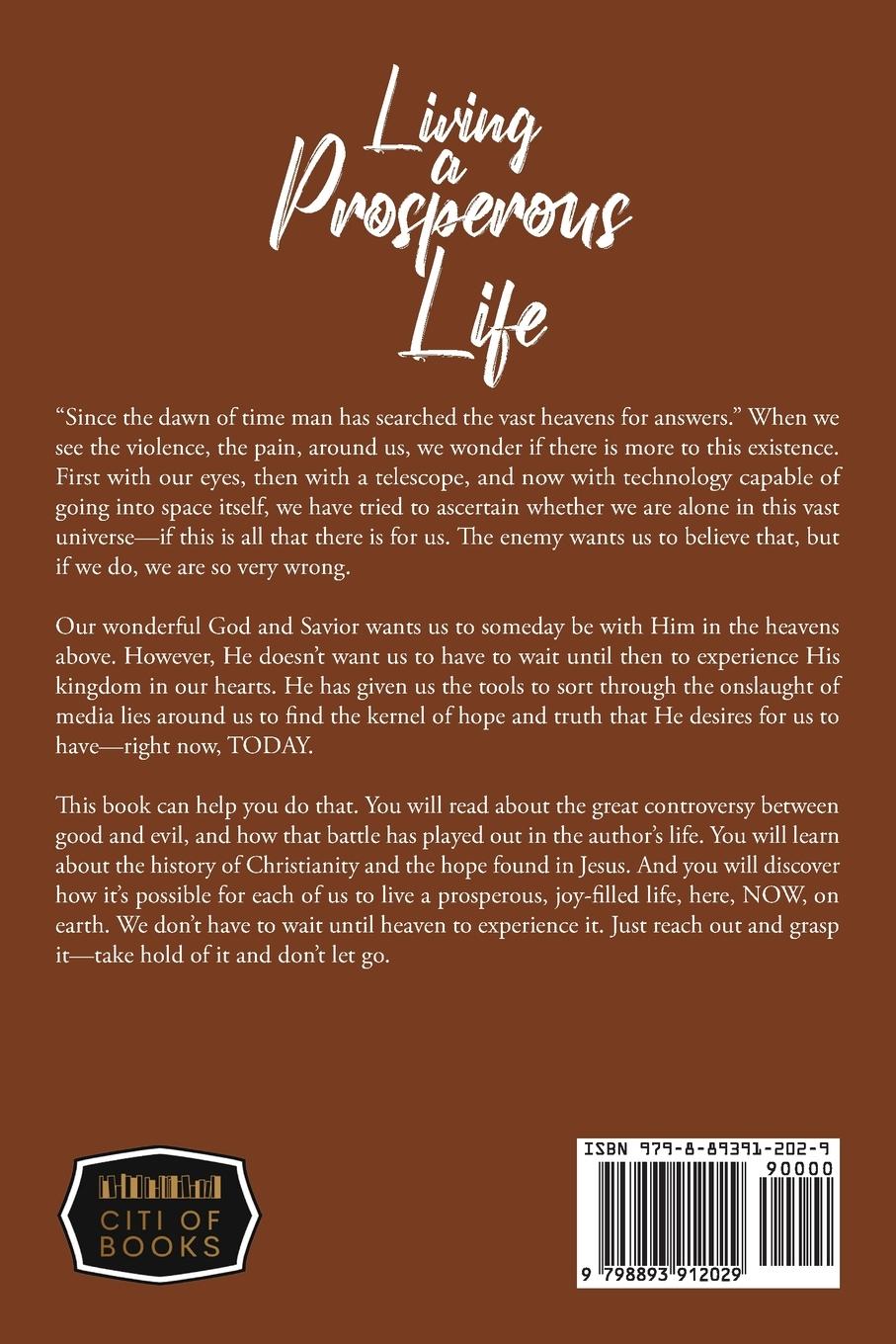 Rückseitencover Living A Prosperous Life